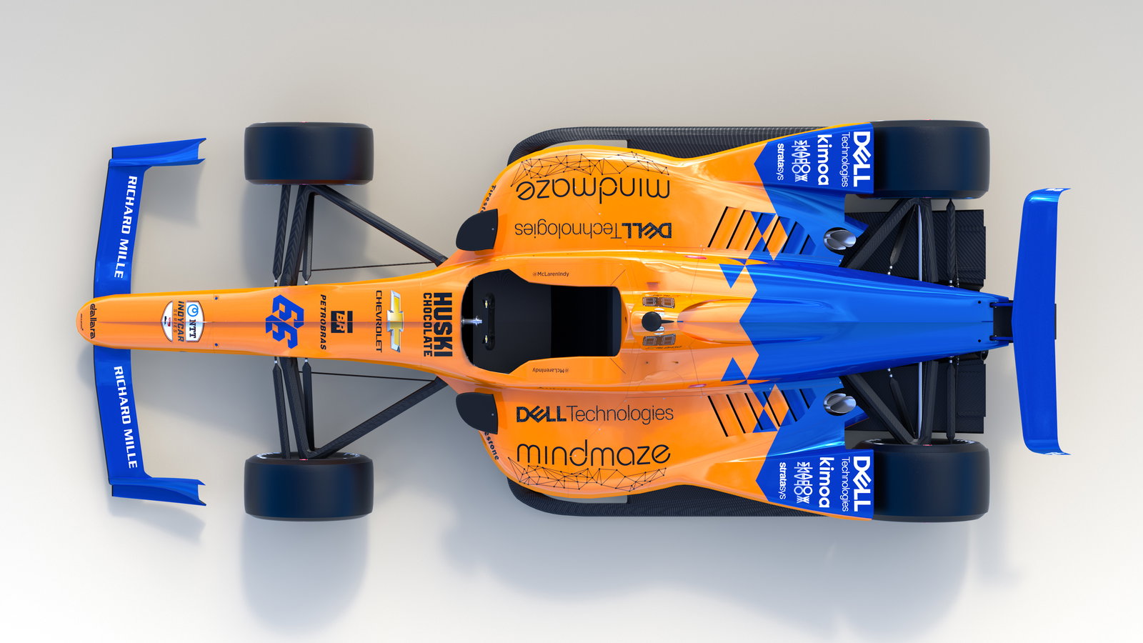 McLaren unveils Fernando Alonso’s car livery for Indianapolis 500
