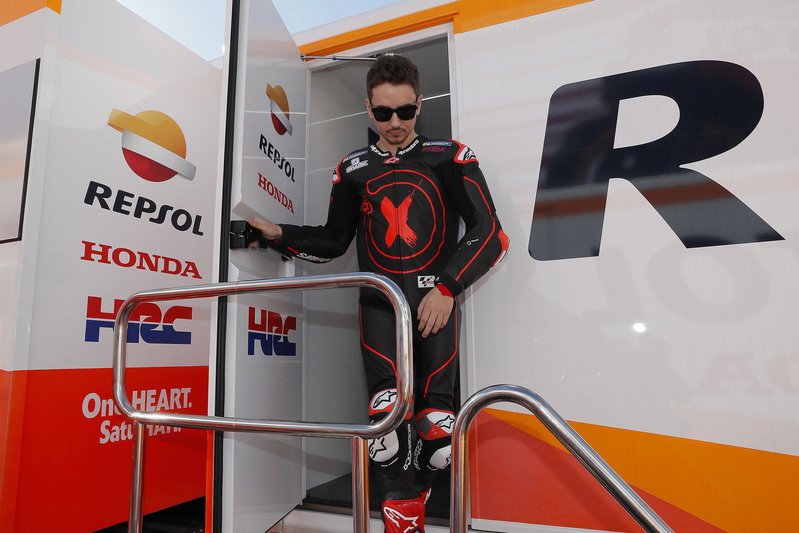 PICS: Behind the scenes at Lorenzo's Honda MotoGP debut