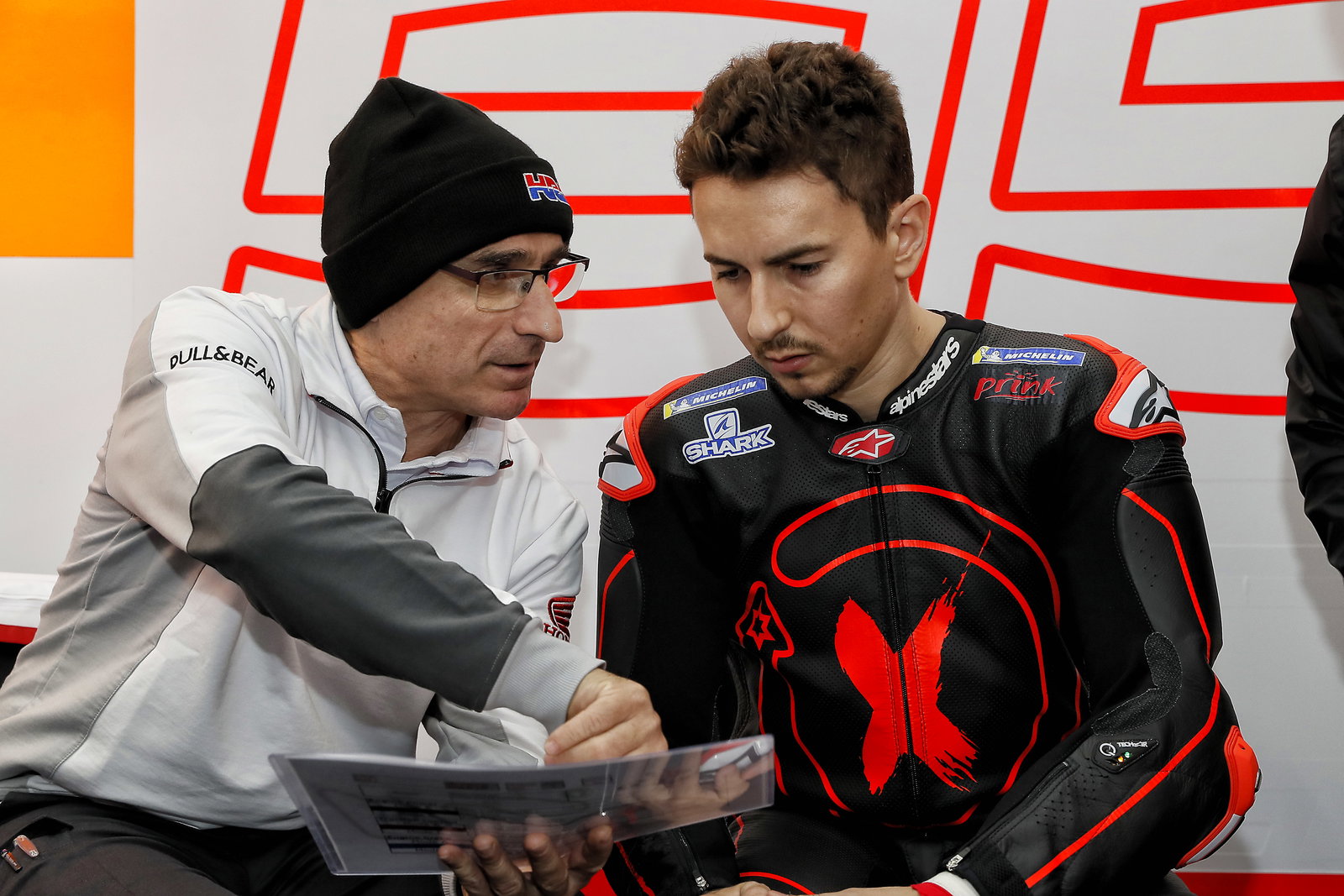 PICS: Behind the scenes at Lorenzo's Honda MotoGP debut