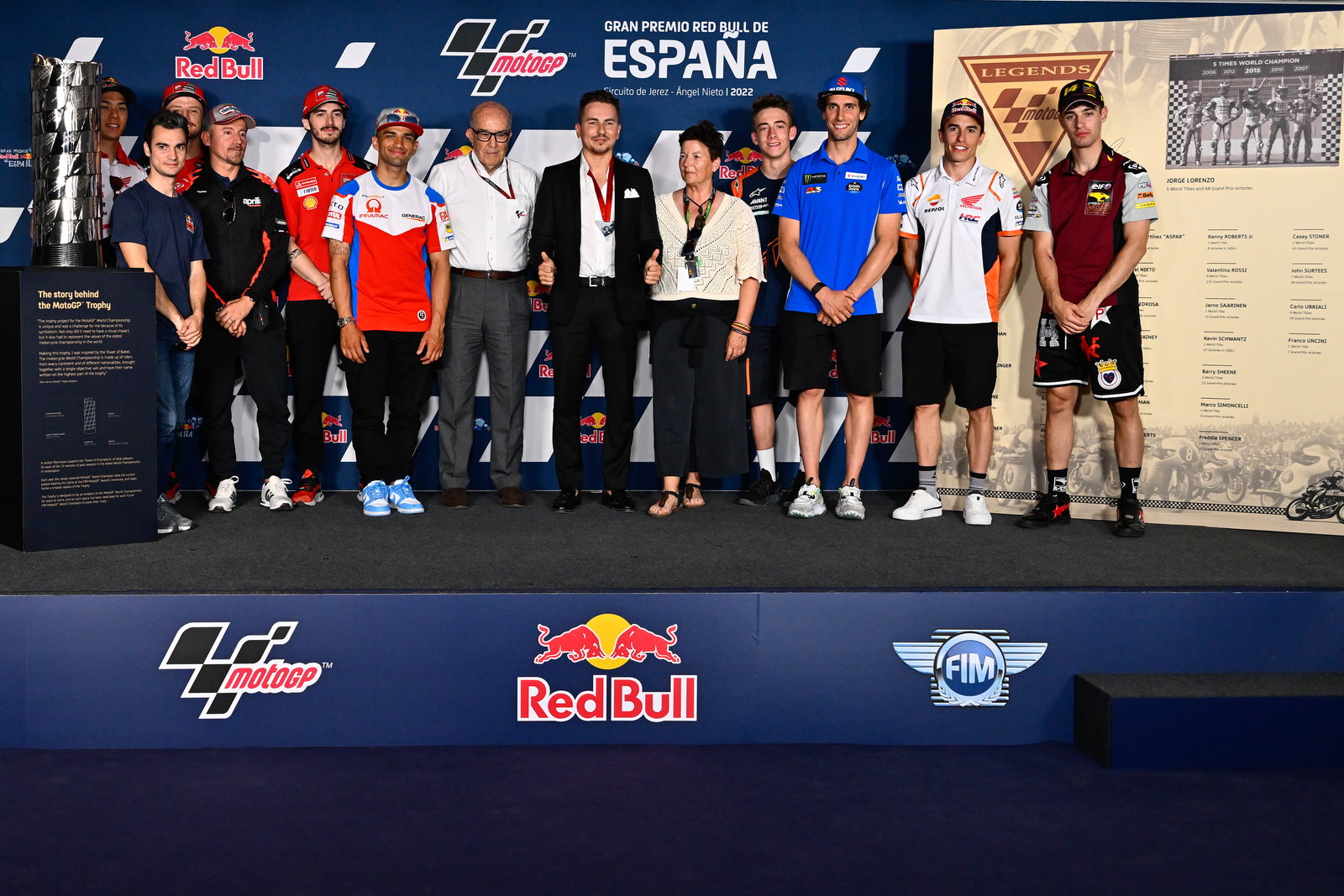 Jorge Lorenzo, Legends ceremony