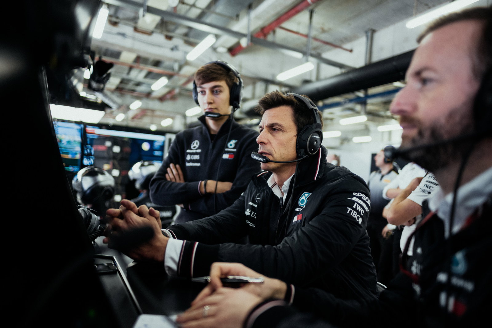 The Brit making a bulletproof case for a Formula 1 seat