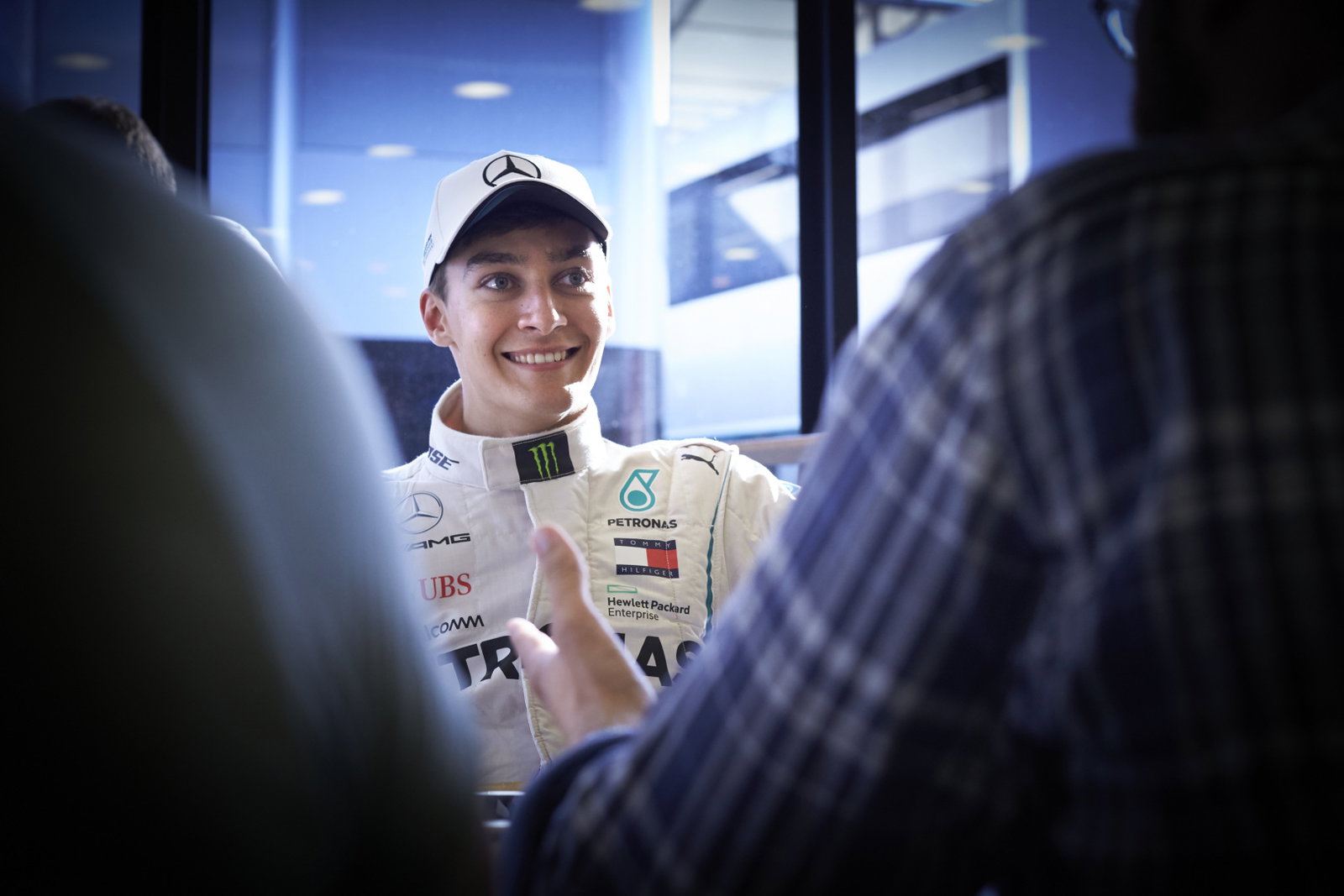 The Brit making a bulletproof case for a Formula 1 seat