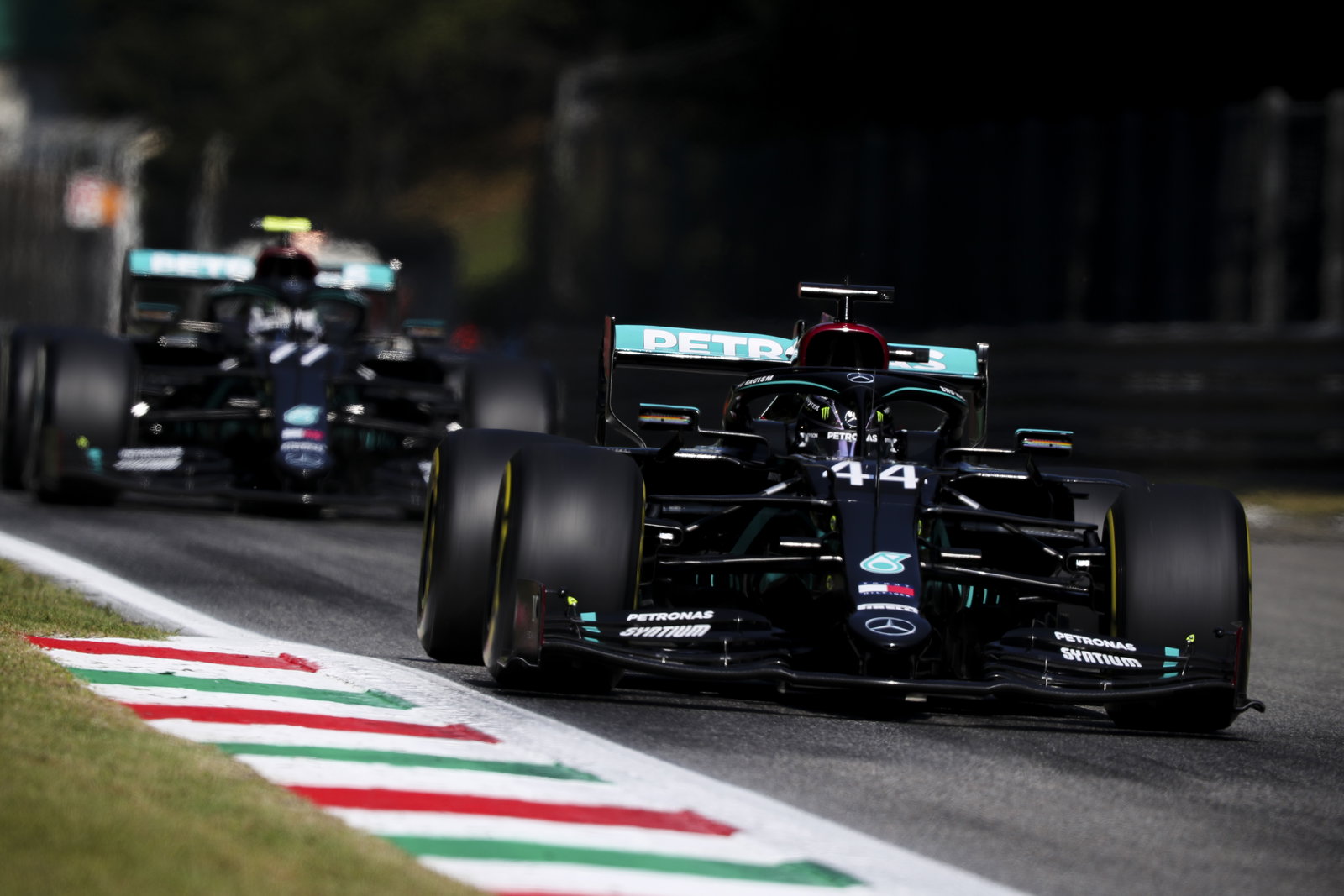 Mercedes party on at Italian GP despite F1 ‘qualifying mode’ ban
