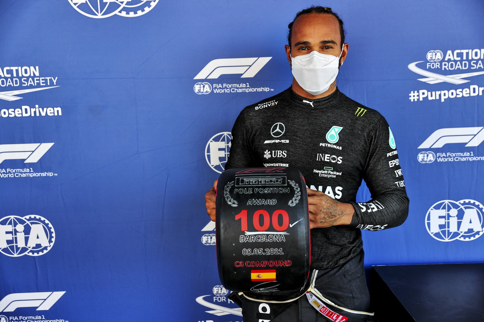 How set-up gamble gave Lewis Hamilton ‘anxiety’ and 100th F1 pole