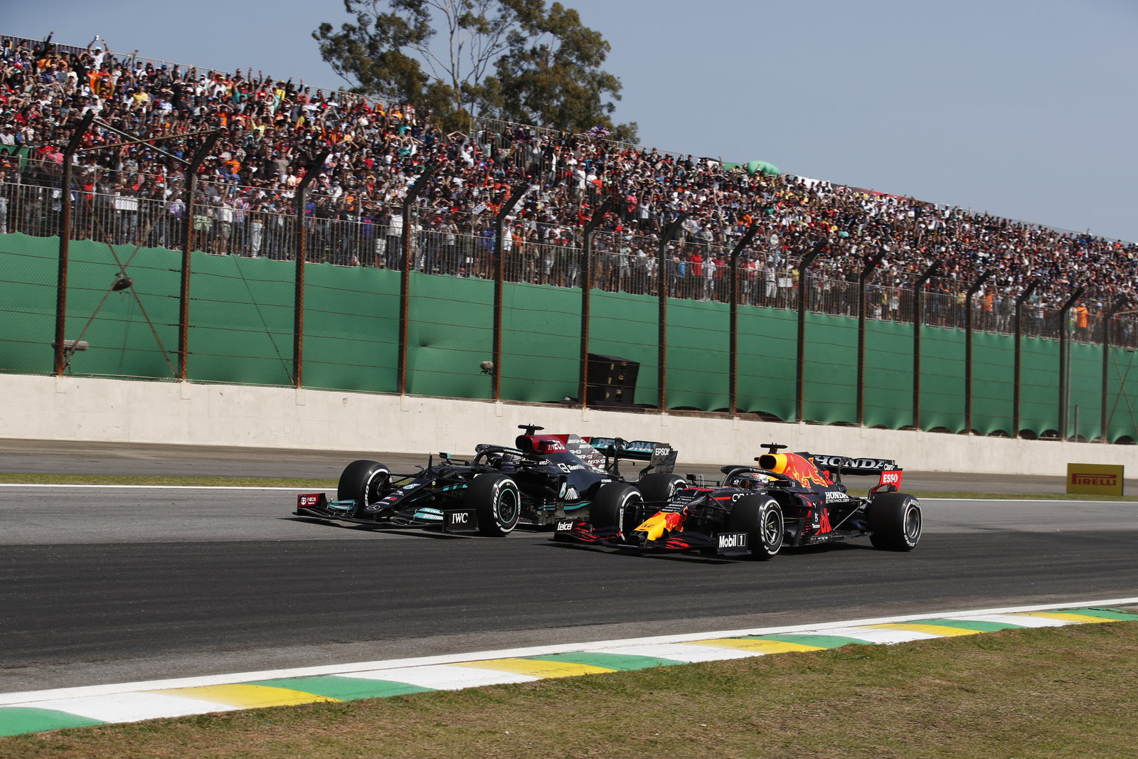 How Lewis Hamilton kept his F1 title hopes alive against the odds in Brazil