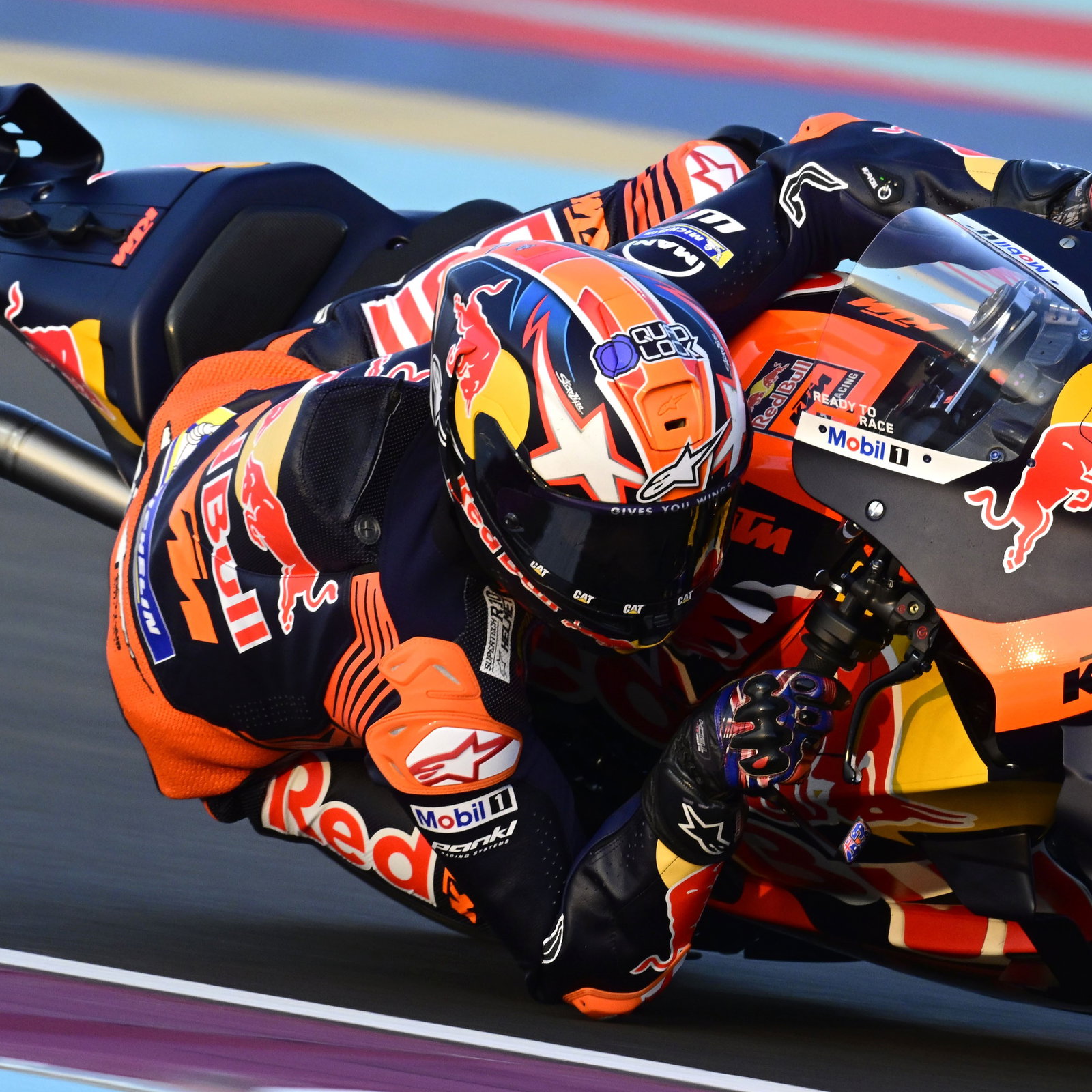 Jack Miller's new rear wing, Qatar 2023