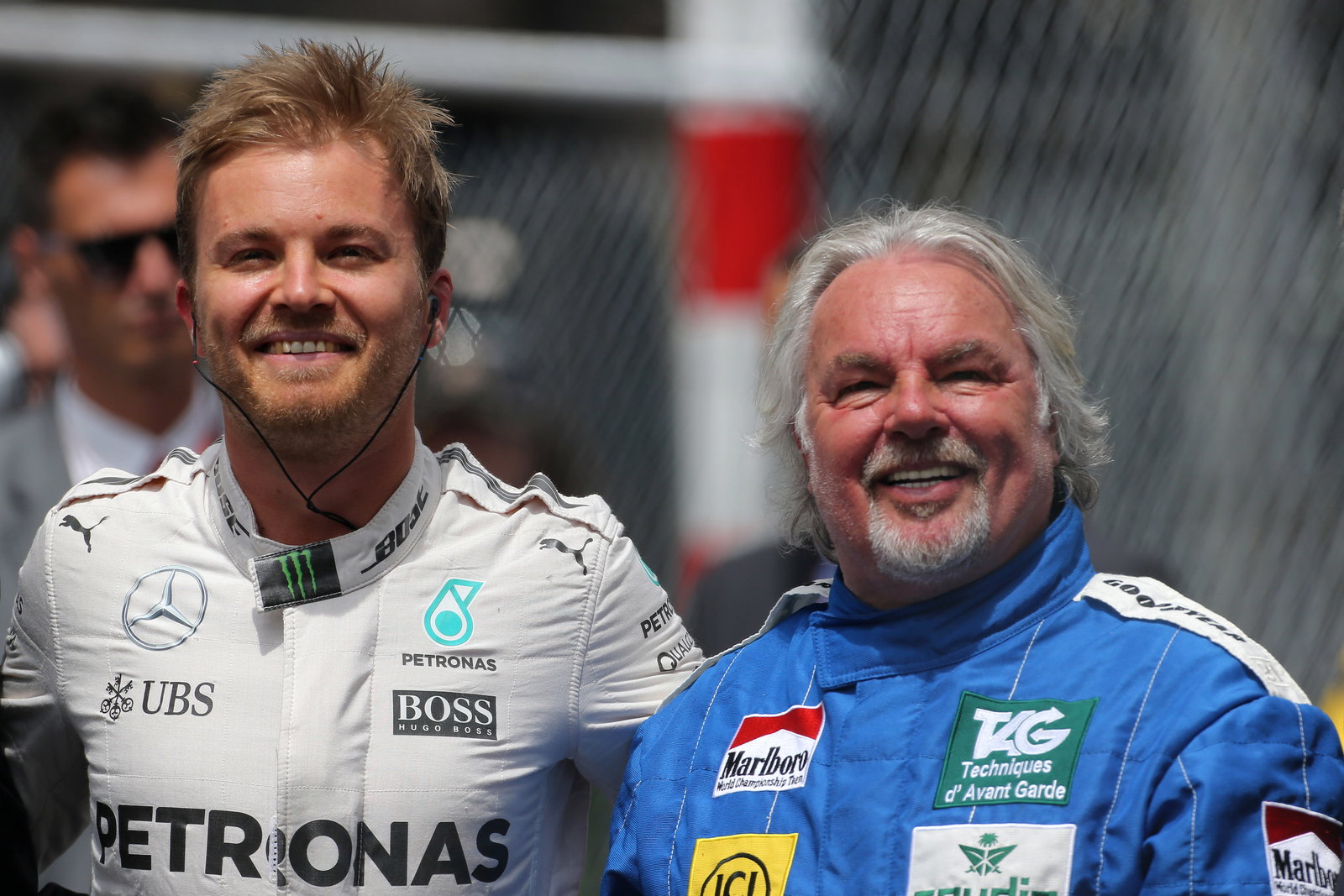 Nico and Keke Rosberg demo title-winning Formula 1 cars in Monaco&nbsp;
