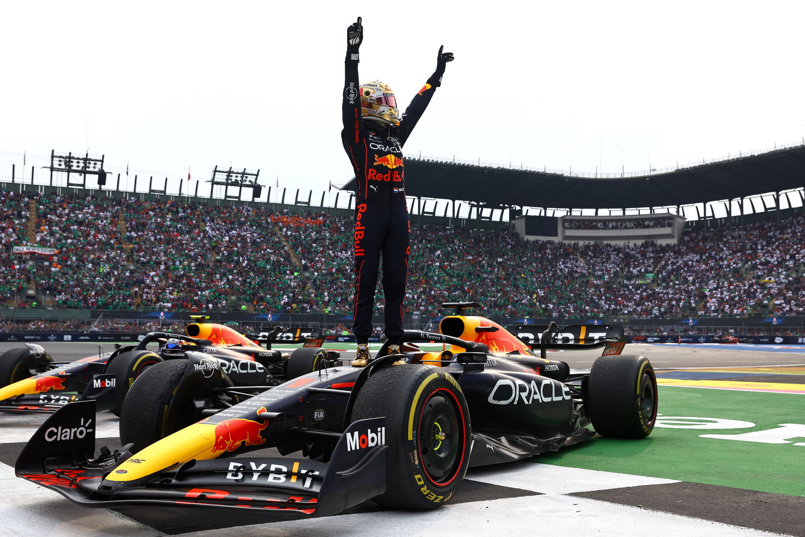 F1 Mexico City GP: Max Verstappen easily beats Lewis Hamilton to claim record 14th win&nbsp;