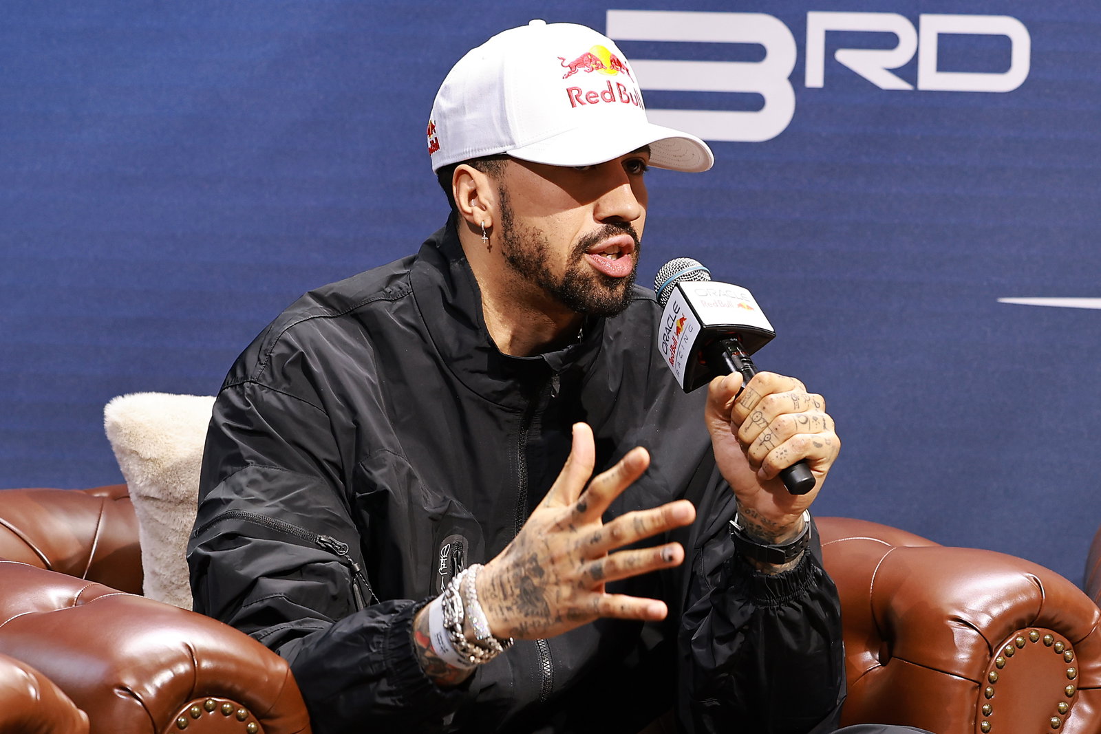 Strange story of Lewis Hamilton’s friend on stage at Red Bull’s F1 2023 season launch