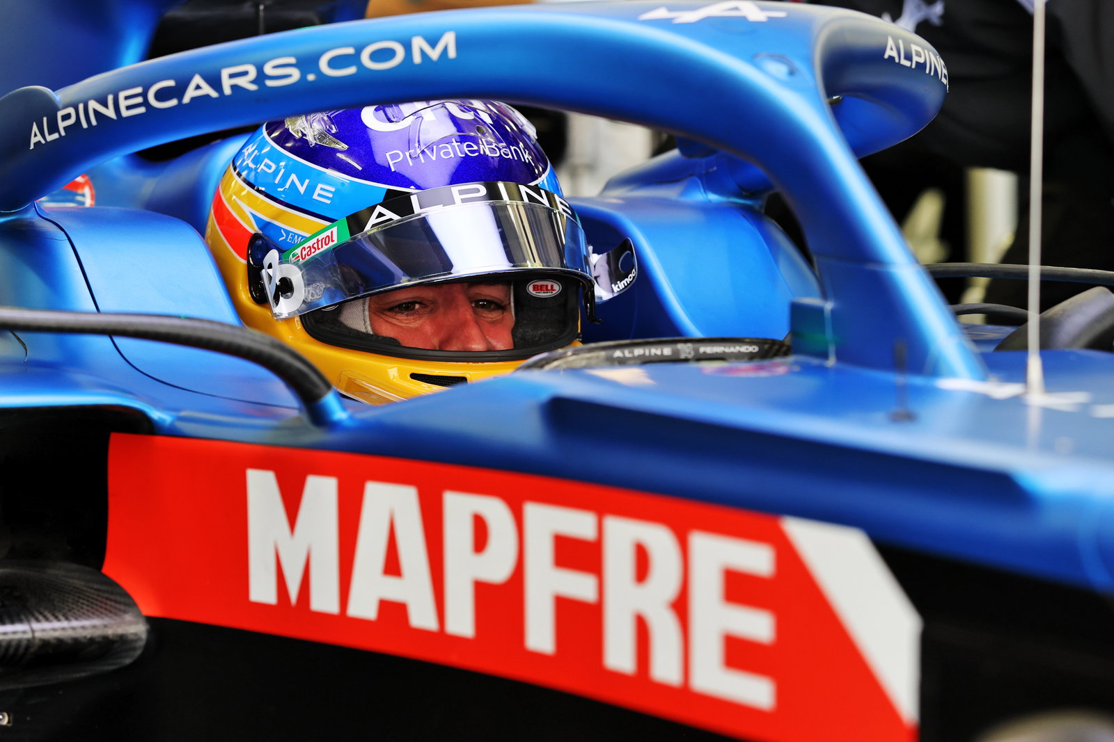 FIRST LOOK: Fernando Alonso drives Alpine’s A521 2021 F1 car