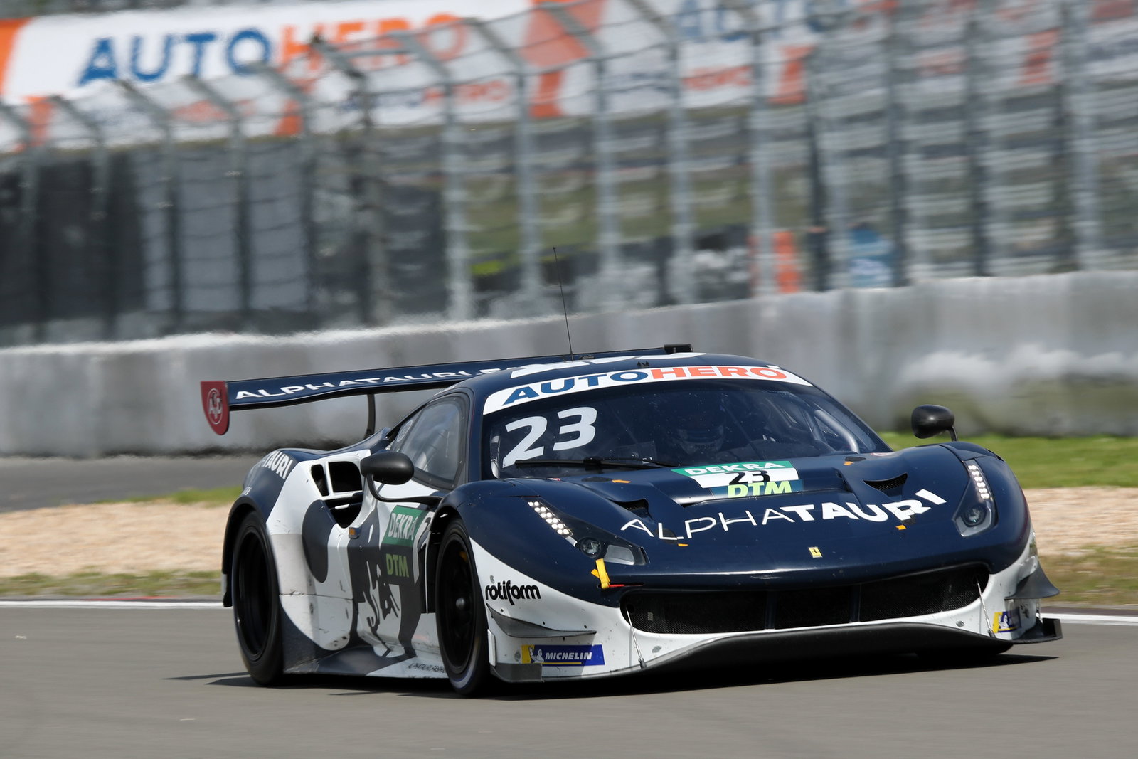 Red Bull F1 reserve Alex Albon converts first DTM pole into dominant maiden win