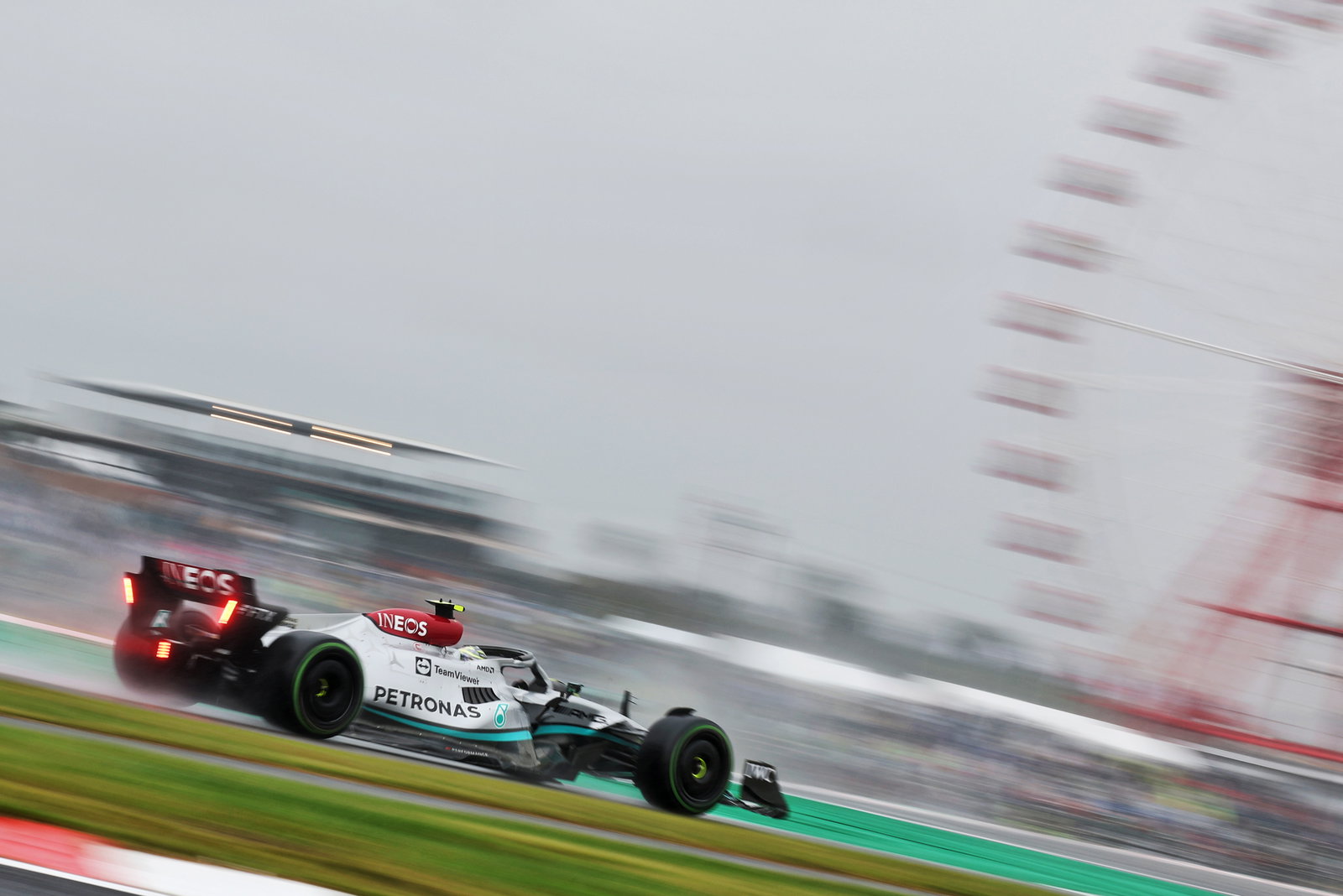 F1 Japanese GP: Fernando Alonso tops wet opening practice as Mick Schumacher crashes