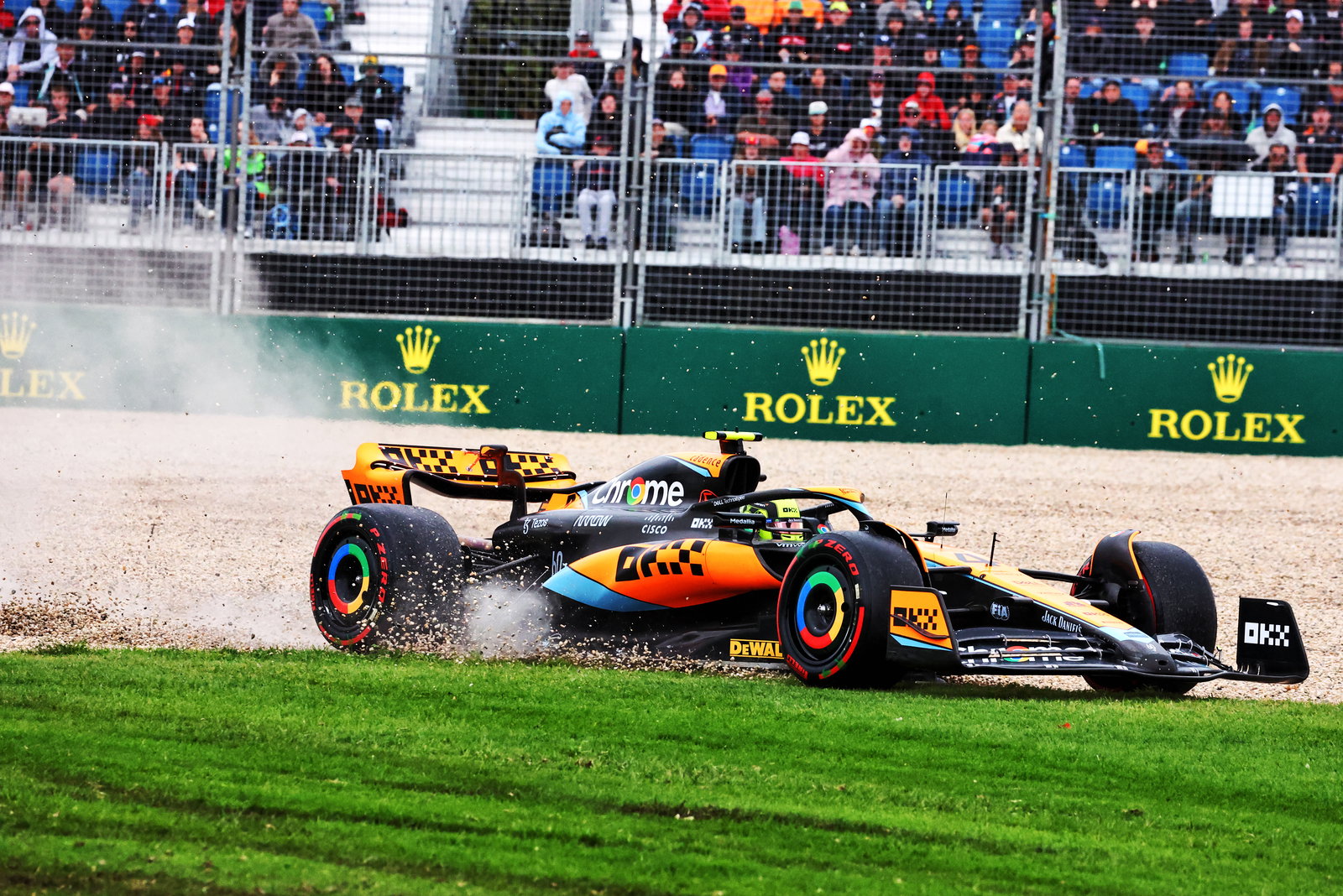 F1 Australian GP: Fernando Alonso tops rain-hit second practice from Charles Leclerc and Max Verstappen