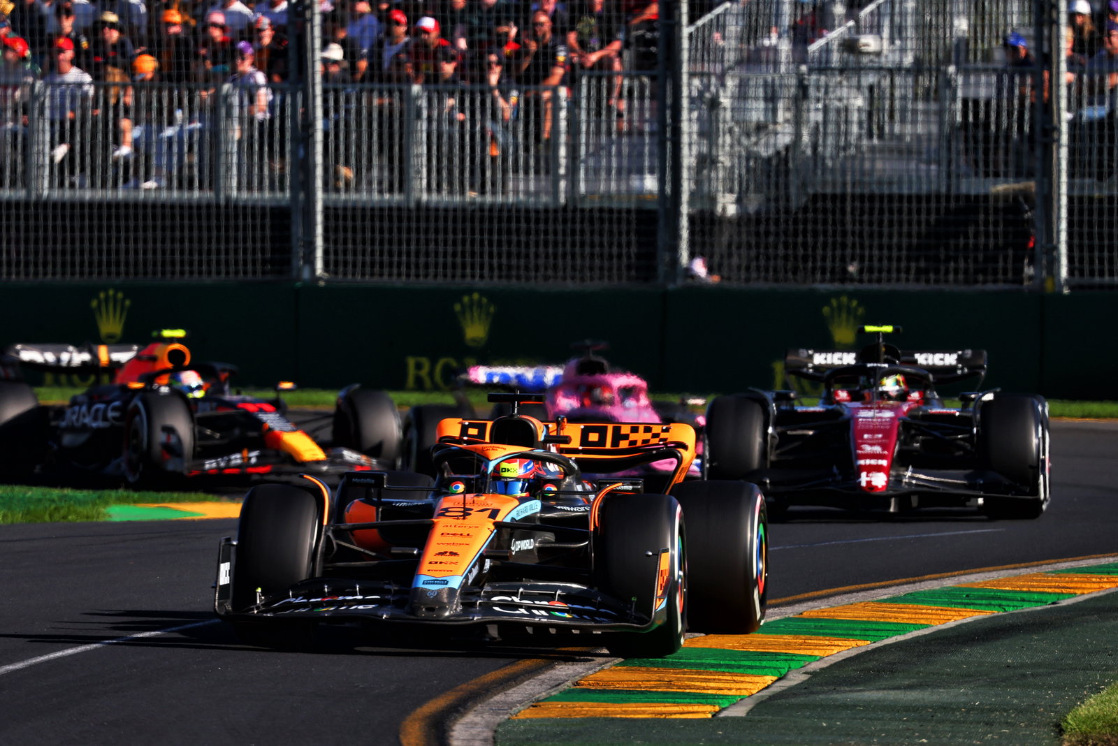 F1 Australian GP: Max Verstappen beats Lewis Hamilton to win chaotic race