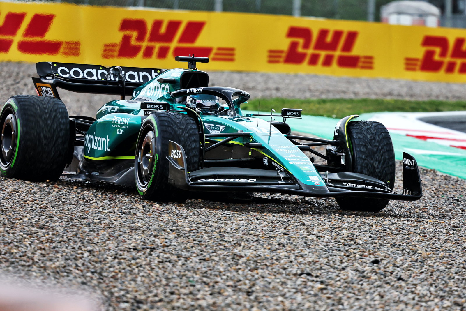 F1 Spanish GP: Max Verstappen continues dominance in rain-hit final practice as Logan Sargeant crashes