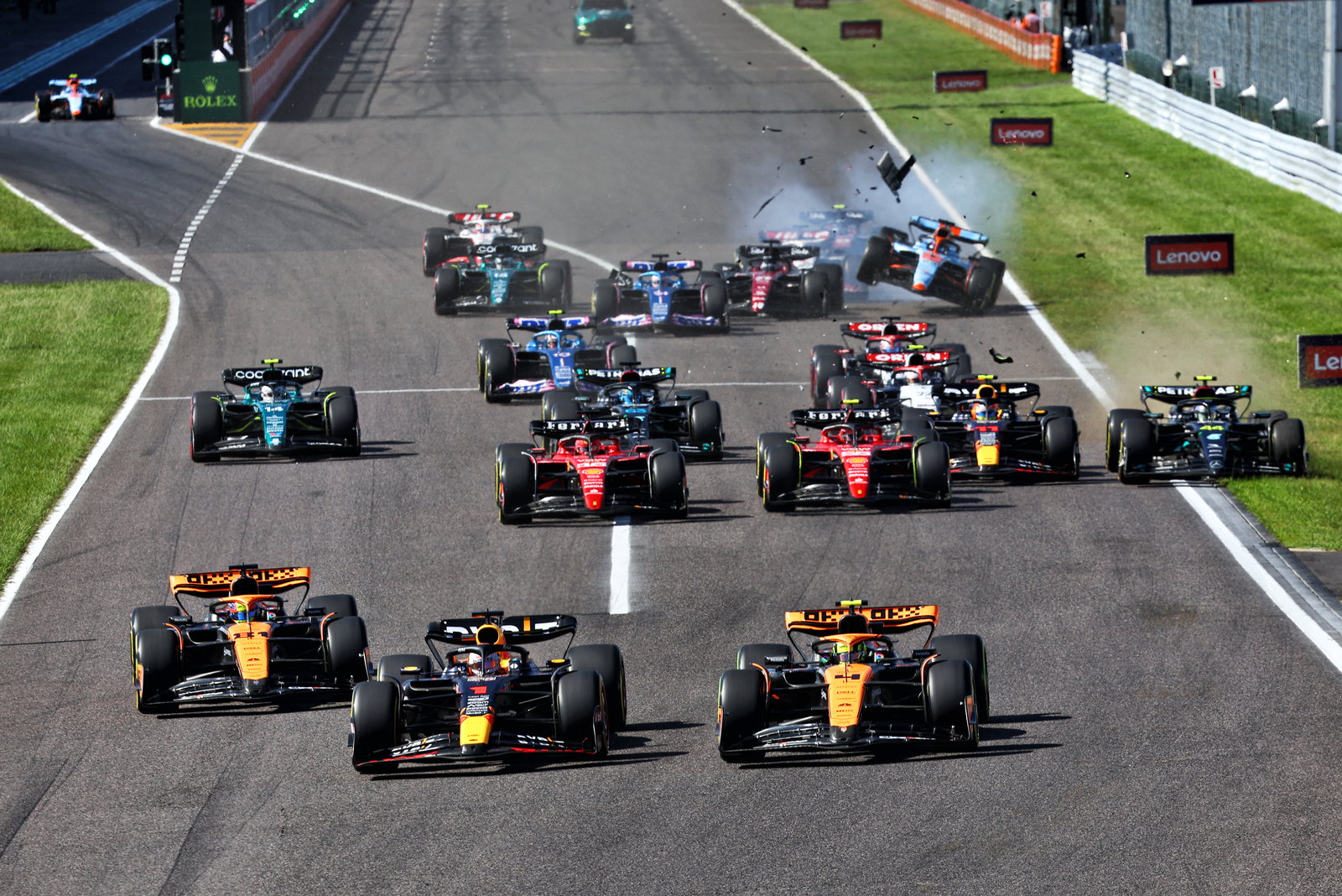 F1 Japanese GP: Max Verstappen breezes to victory as Red Bull clinch constructors’ title