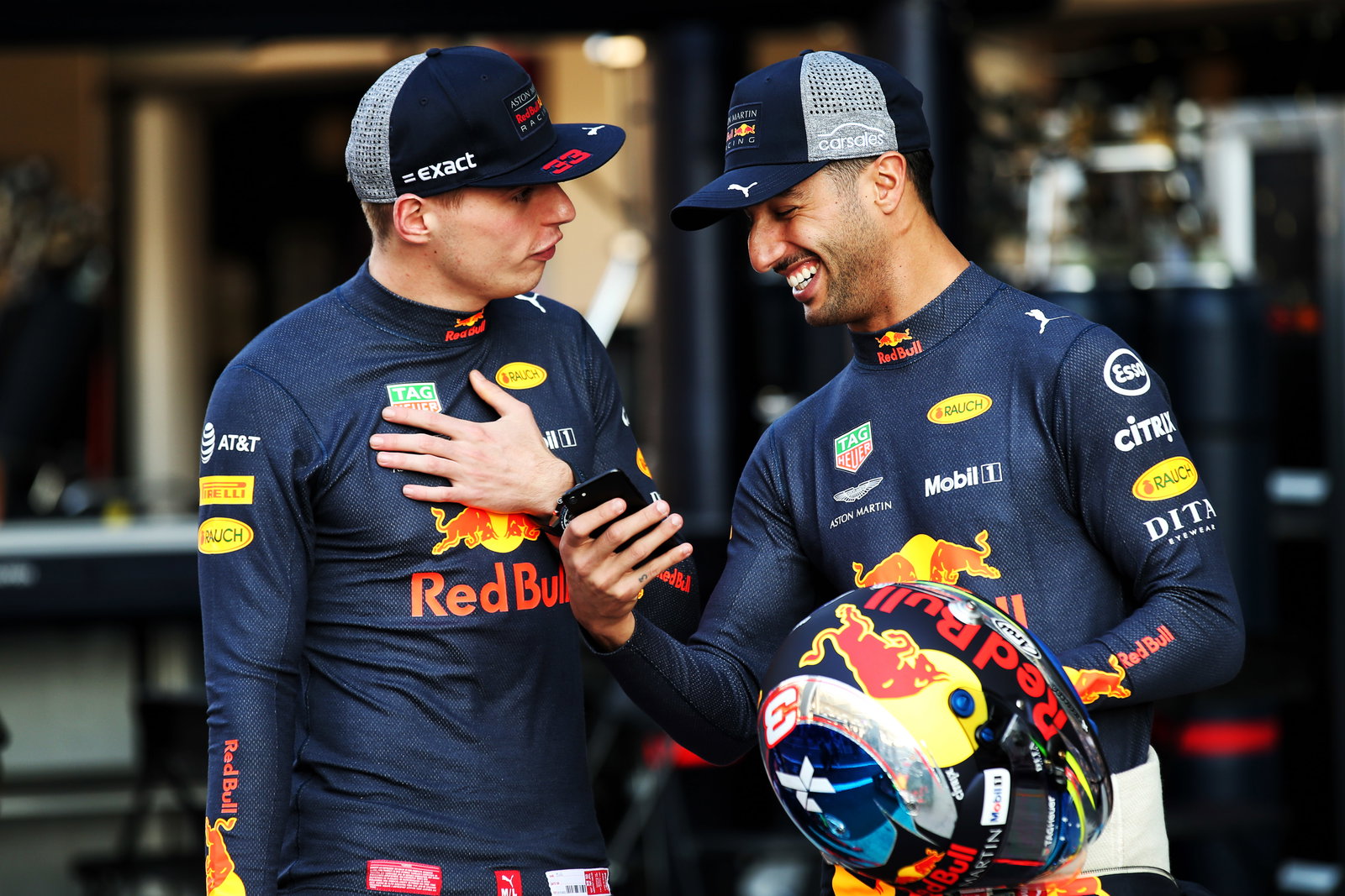 Daniel Ricciardo recalls “the b*****ing” he and Max Verstappen got from Red Bull