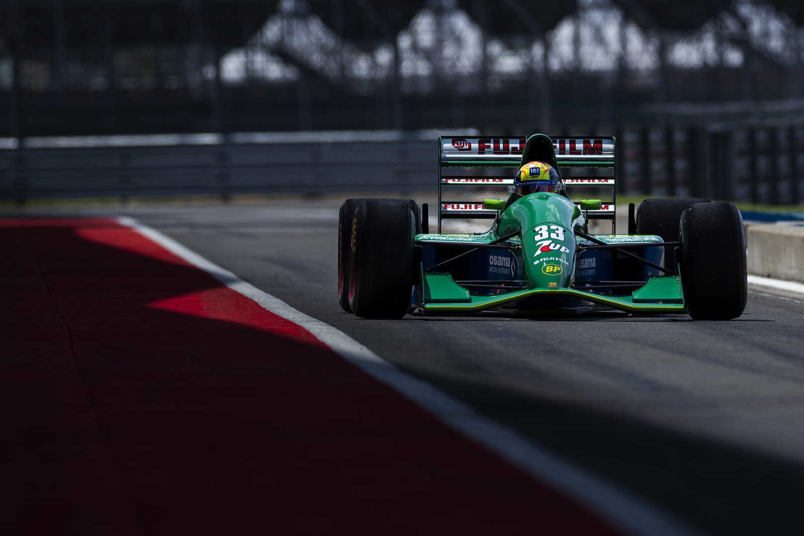 Mick Schumacher completes Silverstone run in father’s famous Jordan 191 F1 car