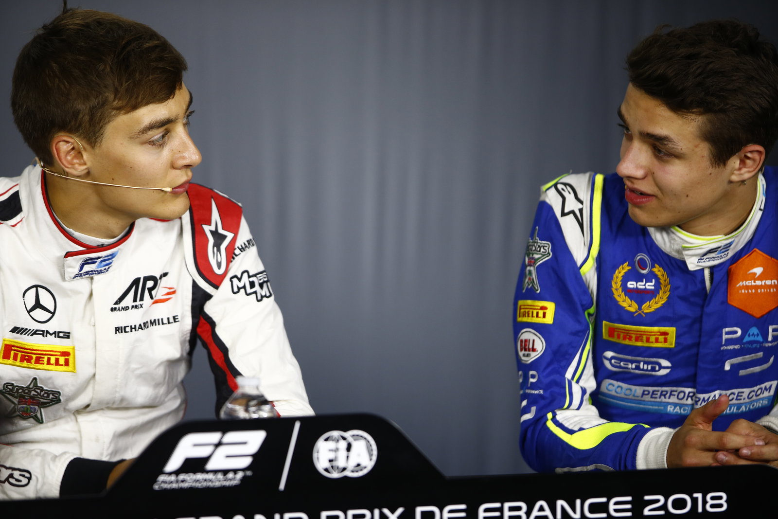 The Brit making a bulletproof case for a Formula 1 seat