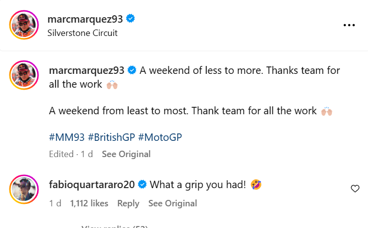Marc Marquez and Fabio Quartararo reduced to 'tortoise' jokes as struggles intensify