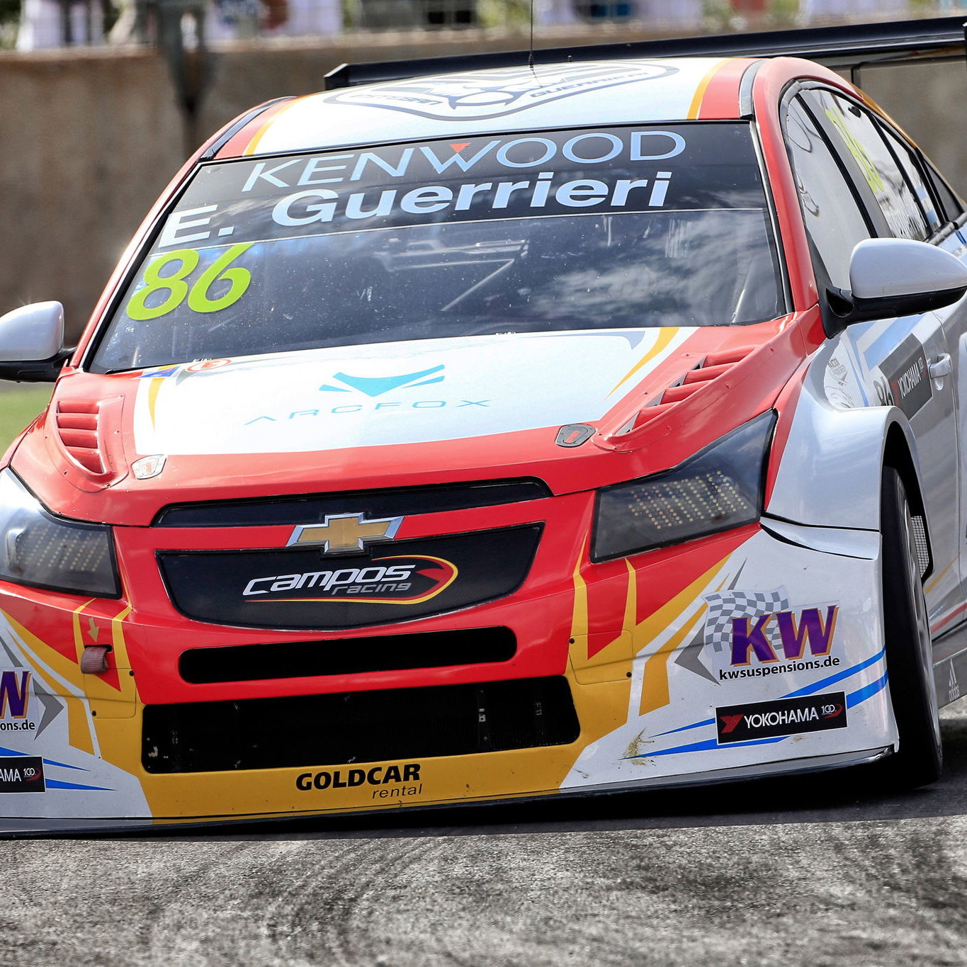 Esteban Guerrieri - Campos Chevrolet WTCC touring cars Morocco