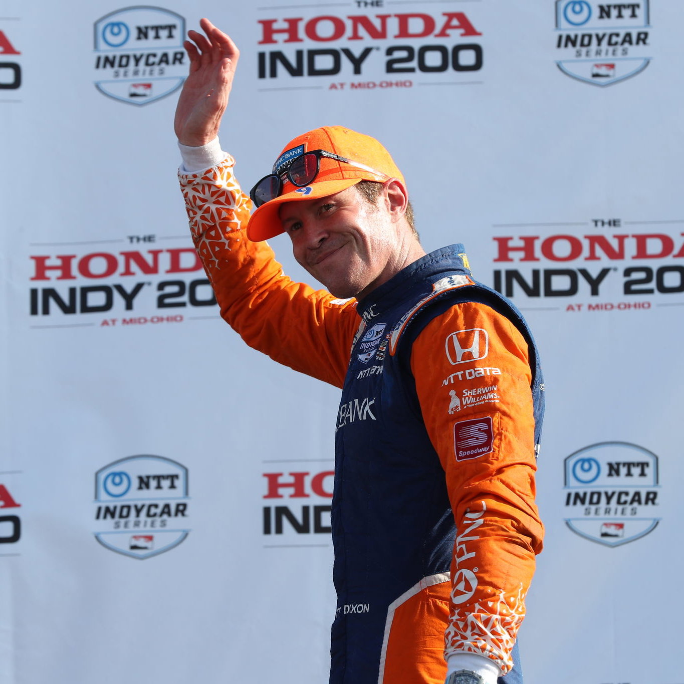 Rosenqvist tops Mid-Ohio Warm Up in Black Sabbath livery