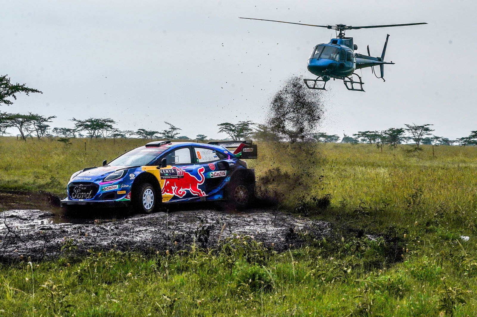 Rovanpera clears Safari Rally shakedown fastest as rivals hit trouble