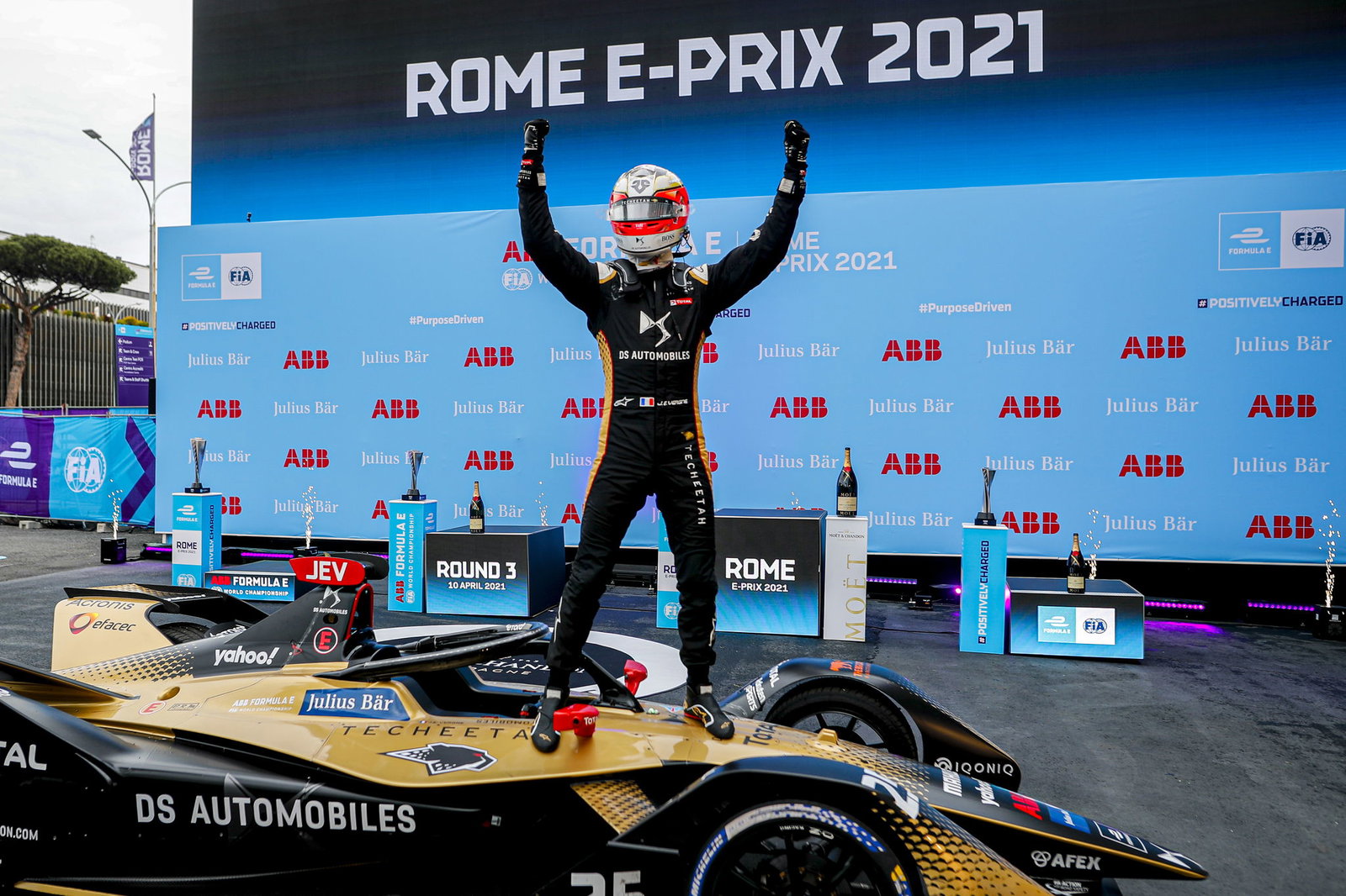 2021 FIA Formula E Rome E-Prix - Round 3 Race Results