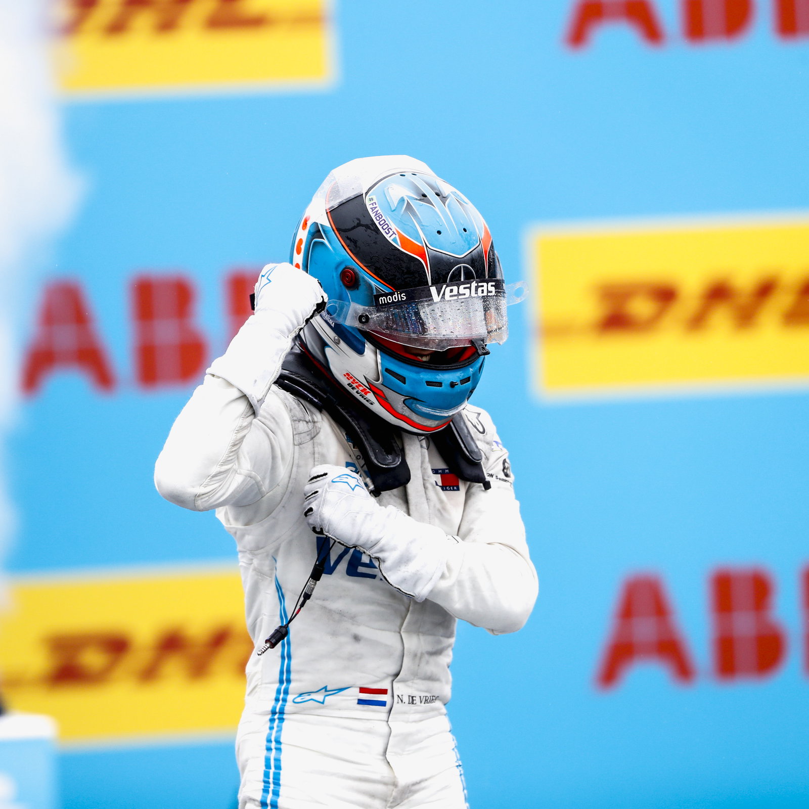 Techeetah secures front row lockout with Vergne on pole in Berlin