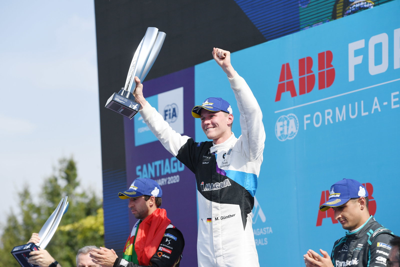 Maximilian Guenther defeats da Costa for Santiago Formula E victory
