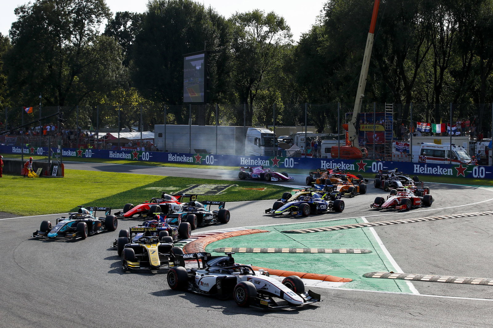 FIA Formula 2 Italy - Sprint Race Results