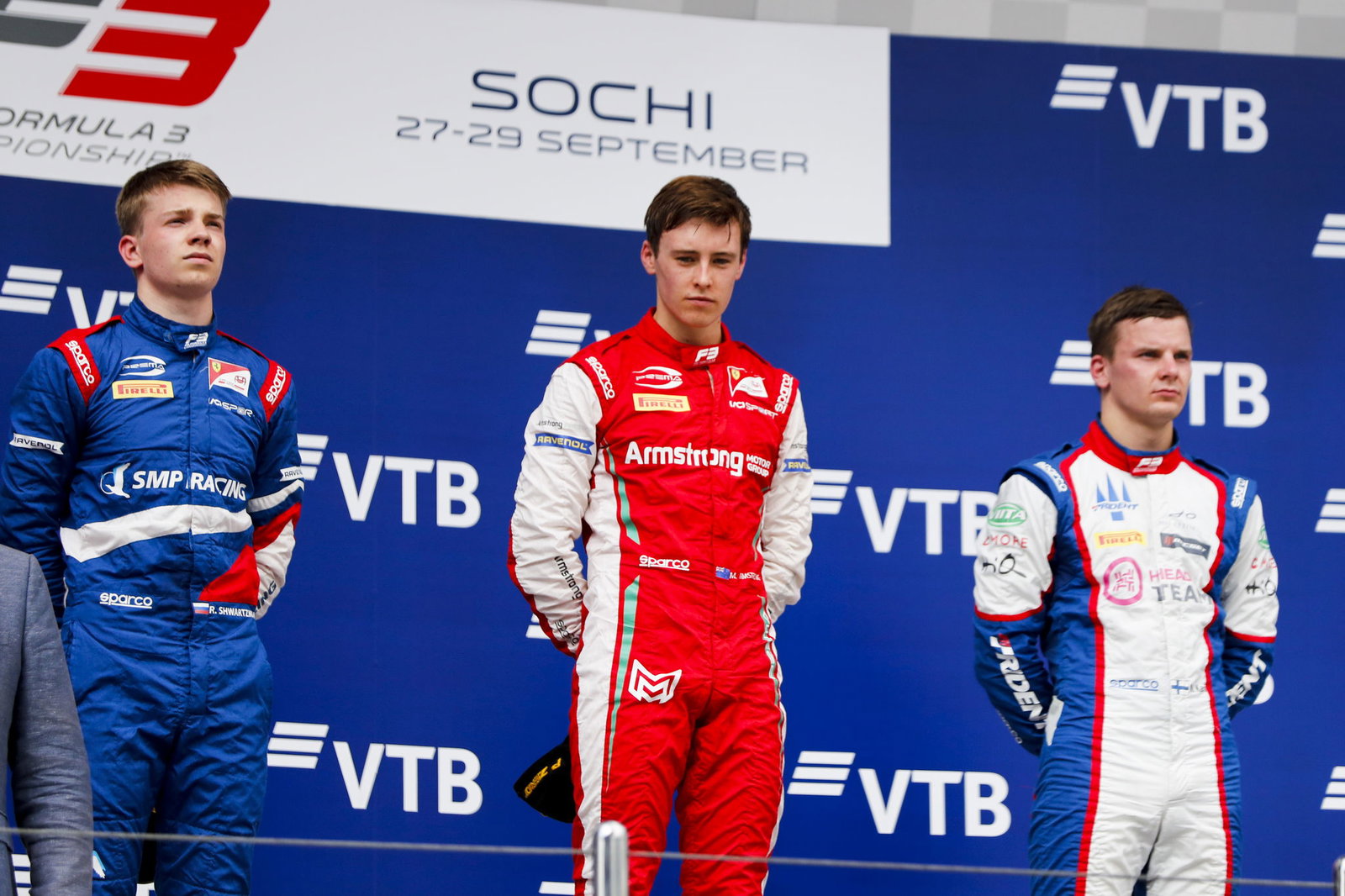 Robert Shwartzman meraih gelar F3 saat Armstrong meraih kemenangan Sochi