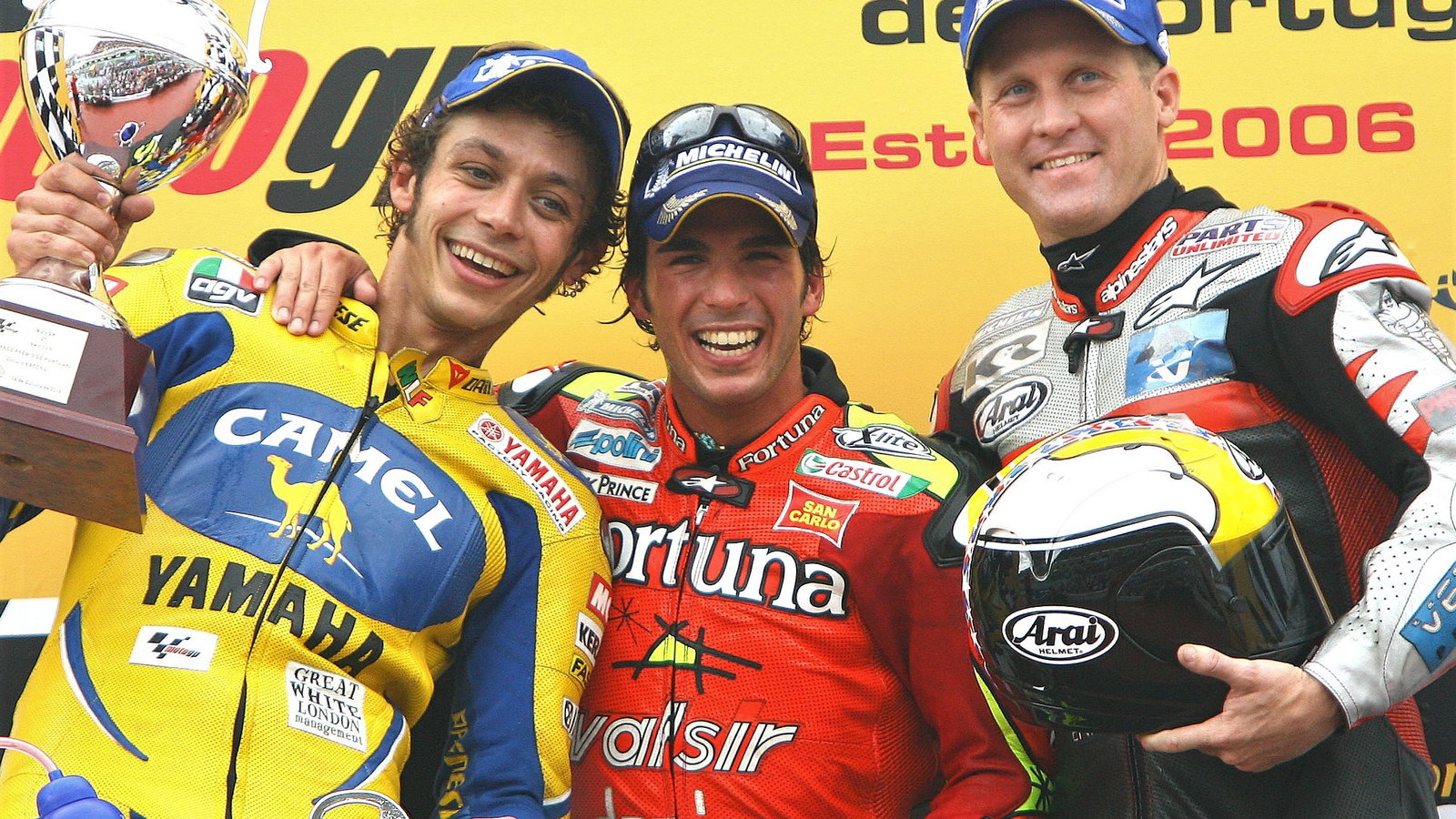 Toni Elias, Valencia Rossi, Kenny Roberts, Estoril 2006