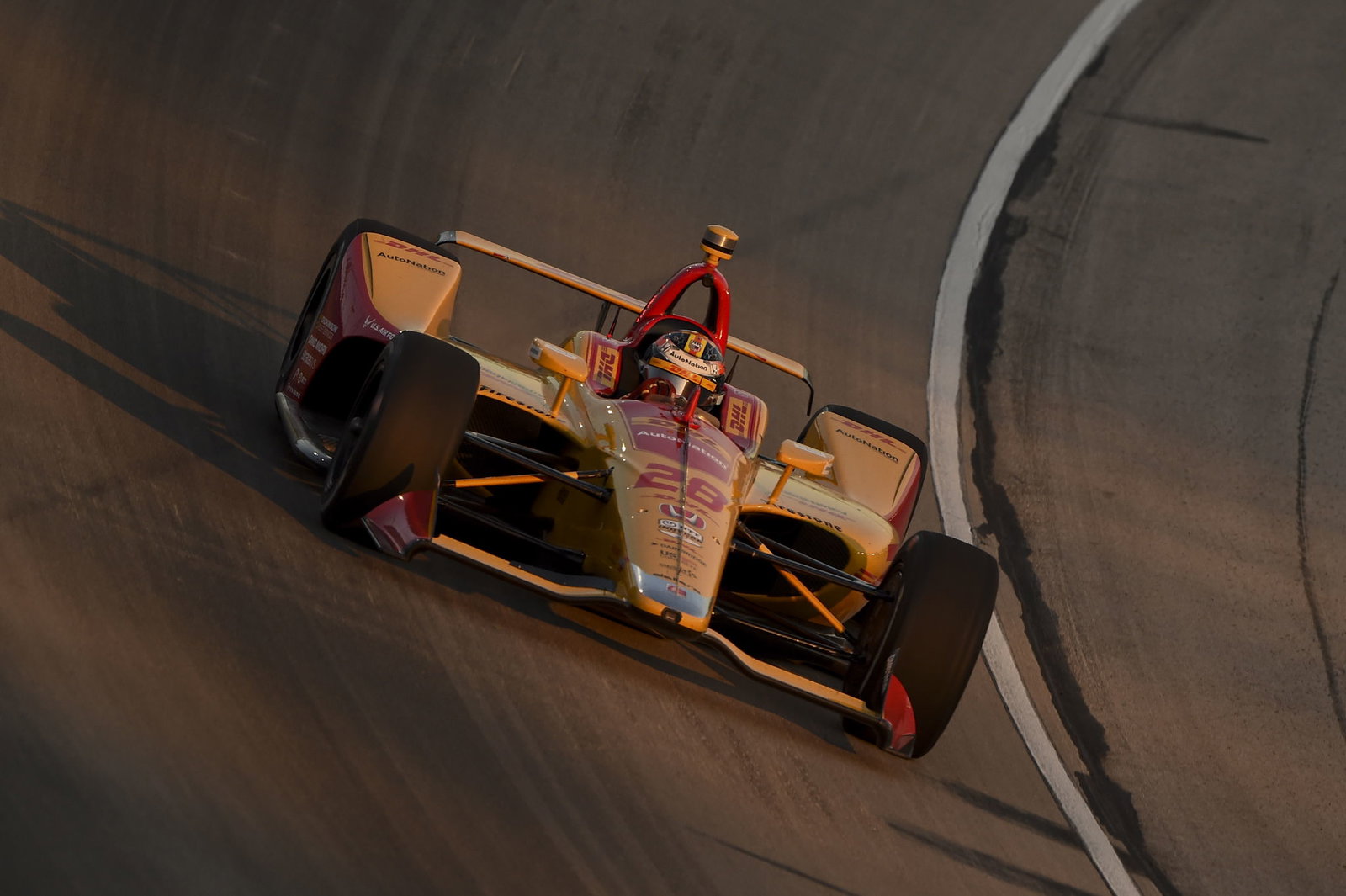 Spirited fight by Colton Herta ends 19 laps early at Texas