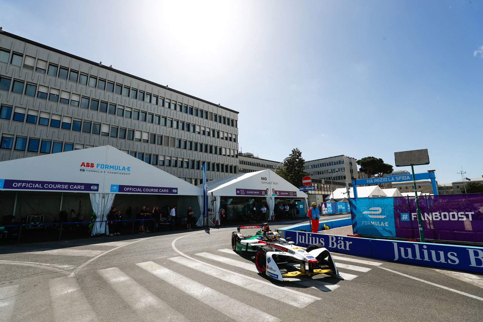 Sam Bird holds on for Rome Formula E victory after late pressure