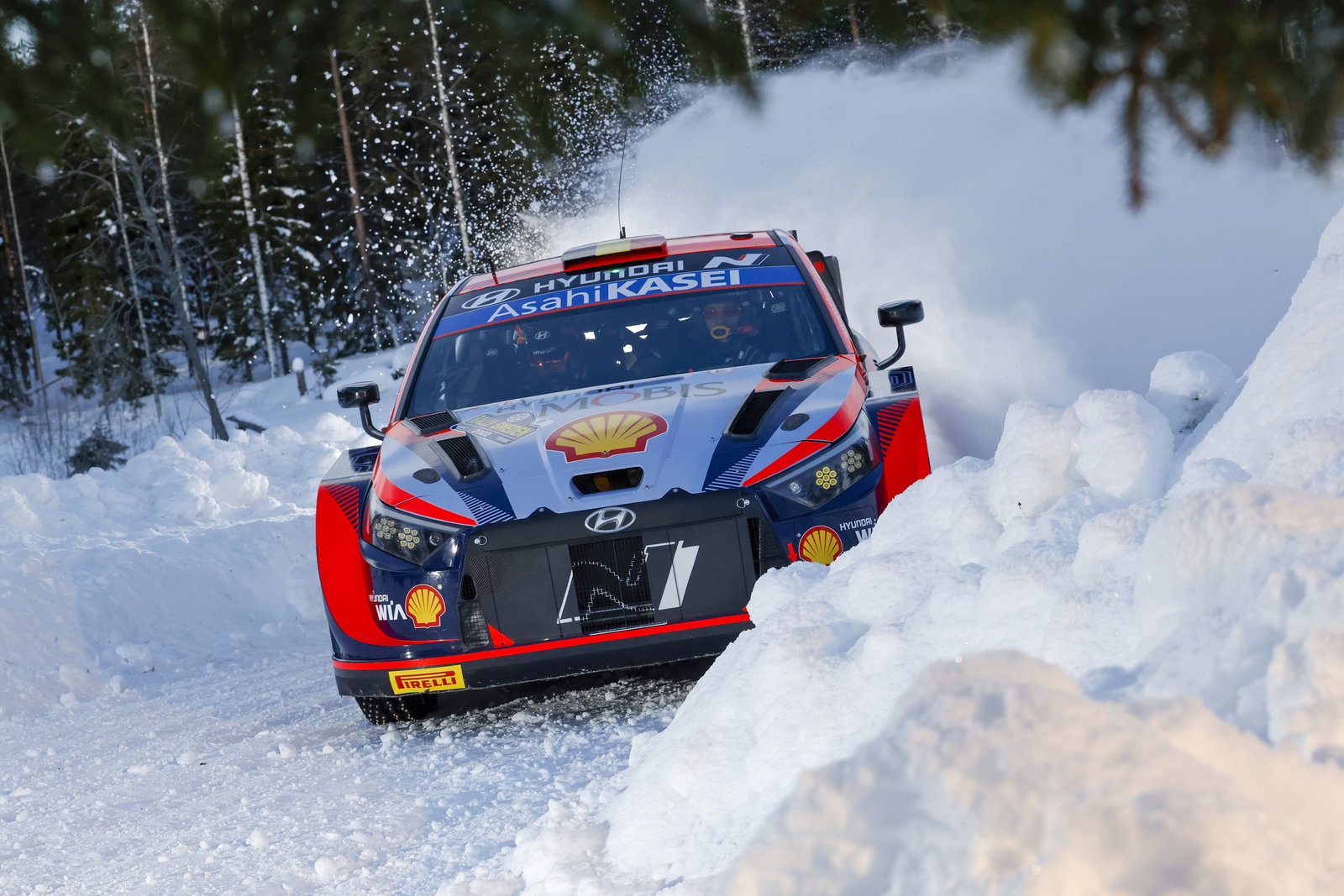 Toyota's Rovanpera sets pace on WRC Rally Sweden shakedown