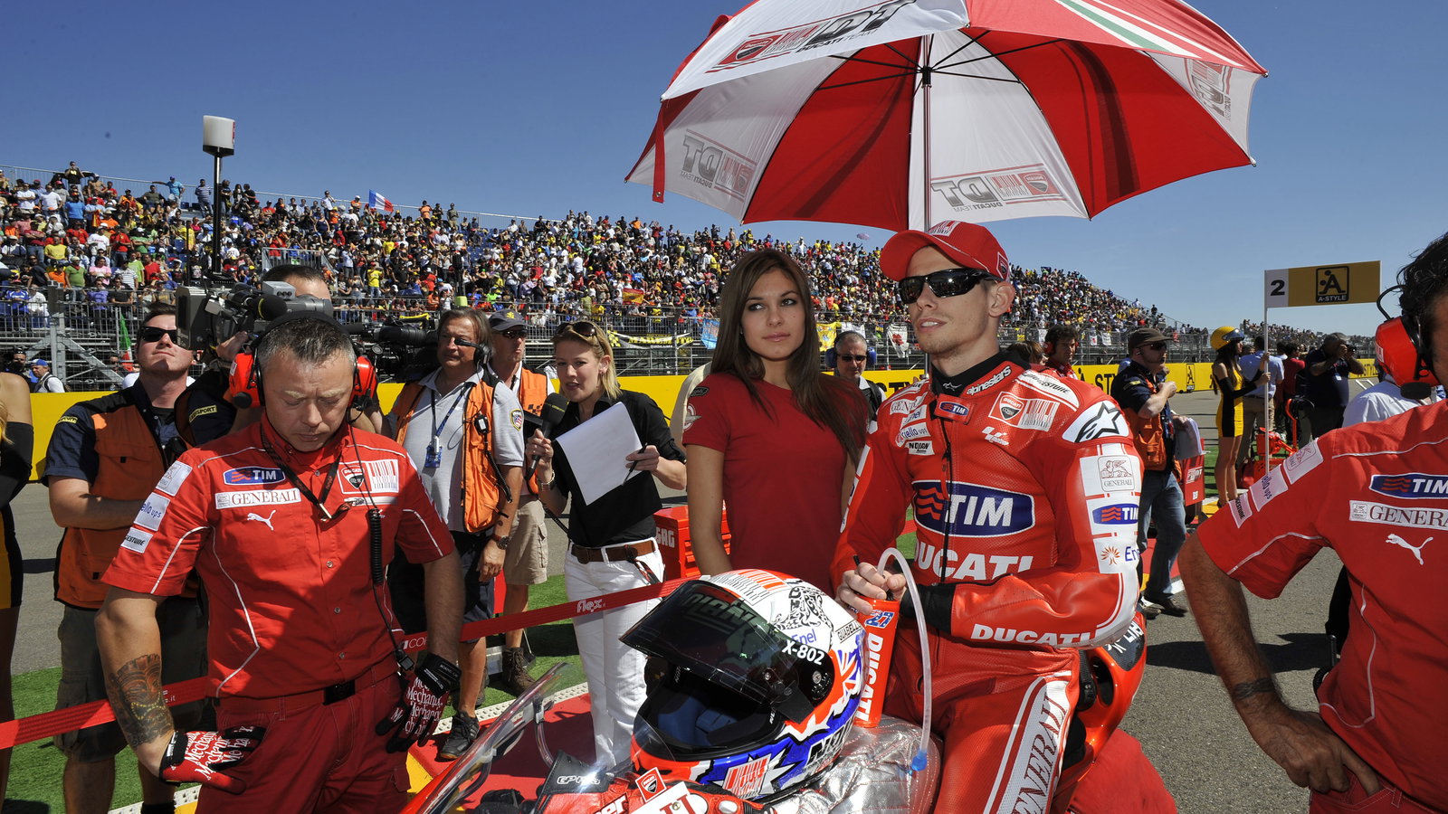 Casey Stoner, Ducati, Aragon MotoGP,