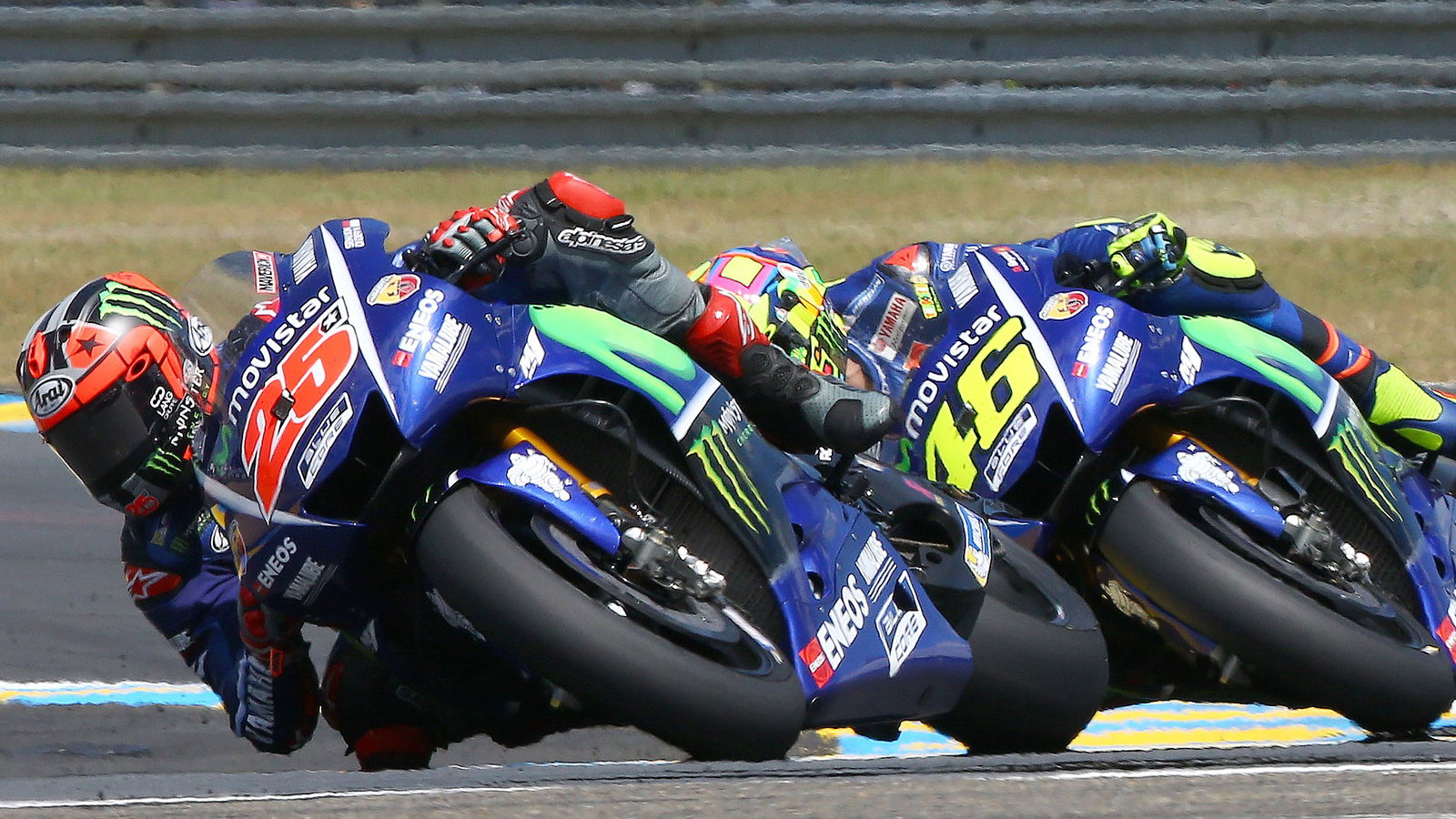 Vinales and Rossi