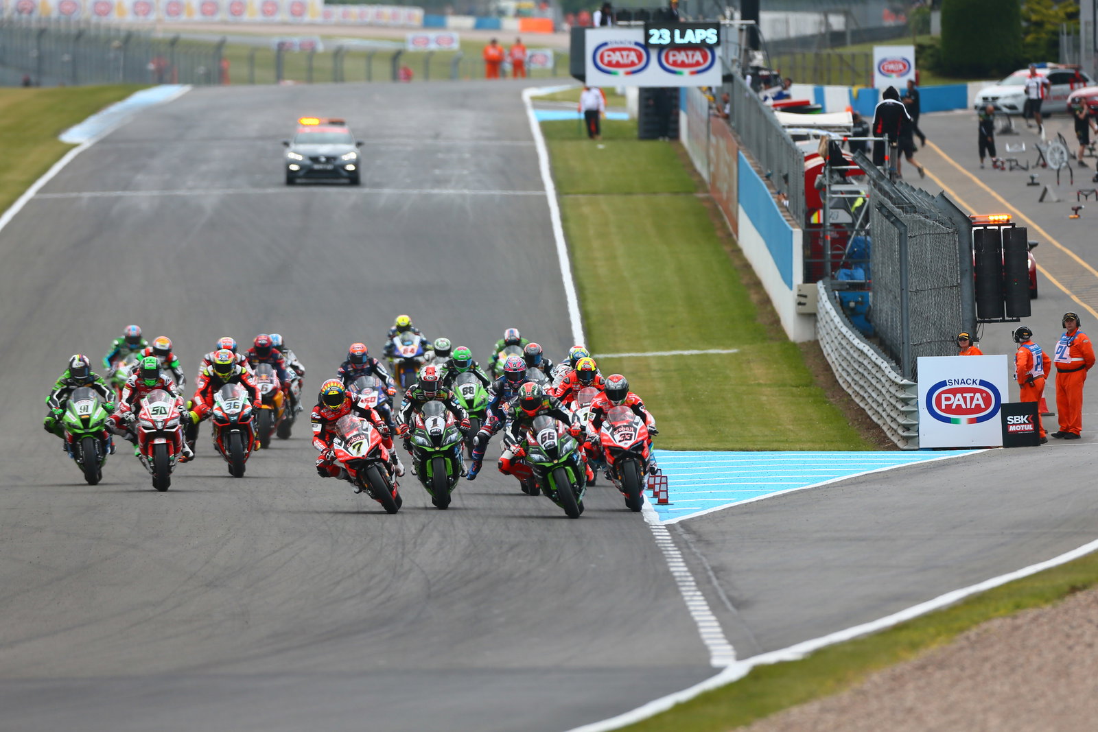 World Superbike, Donington Park, start,