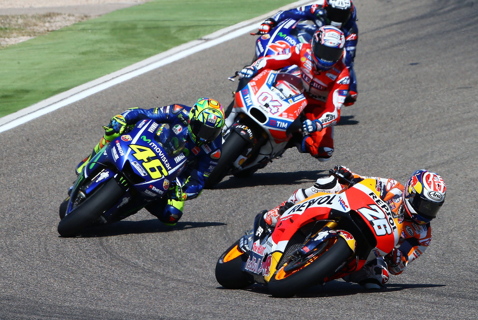 MotoGP Aragon: Rossi 'very proud, happy' with heroic fifth
