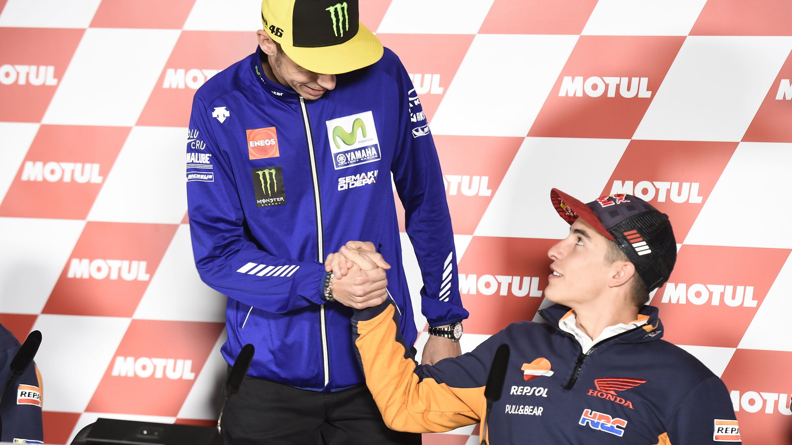 Marc Marquez, Valentino Rossi,