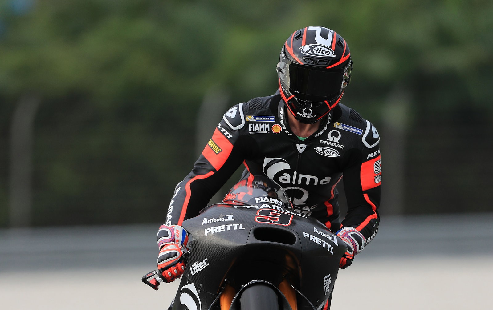 Thomas Luthi finding his feet in MotoGP