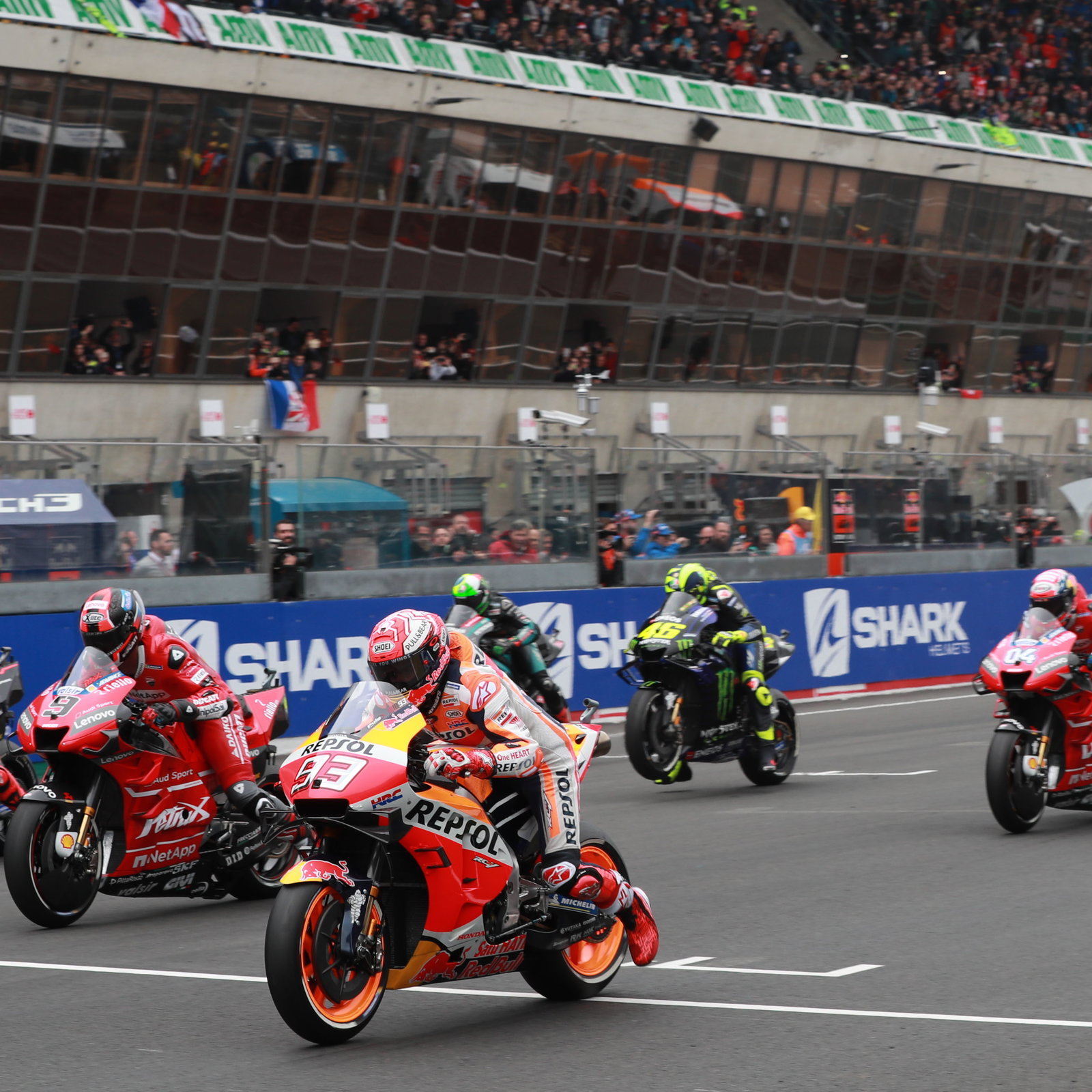 Marc Marquez, French MotoGP, start,