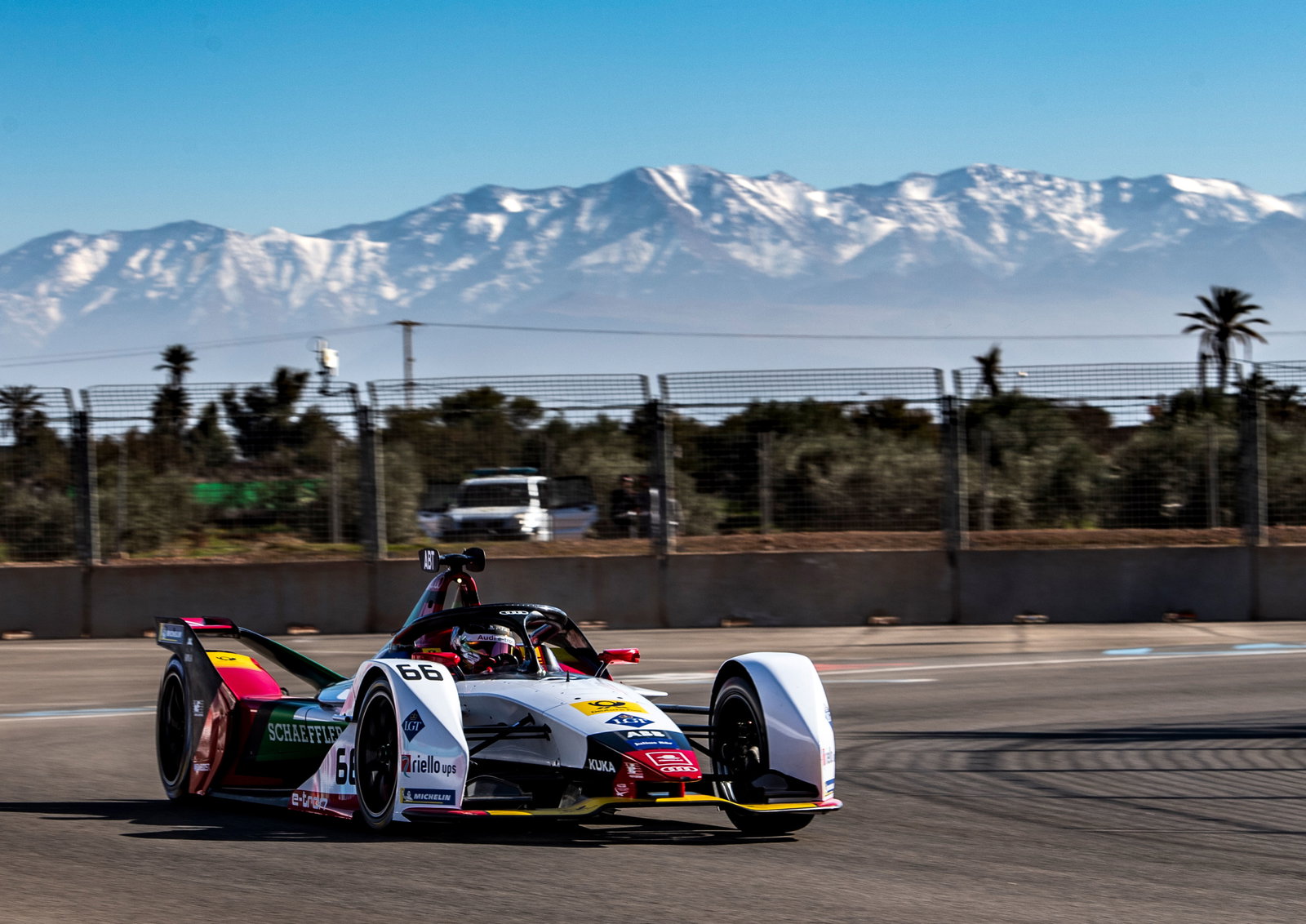 Sam Bird escapes pit lane crash to take Marrakesh Formula E pole