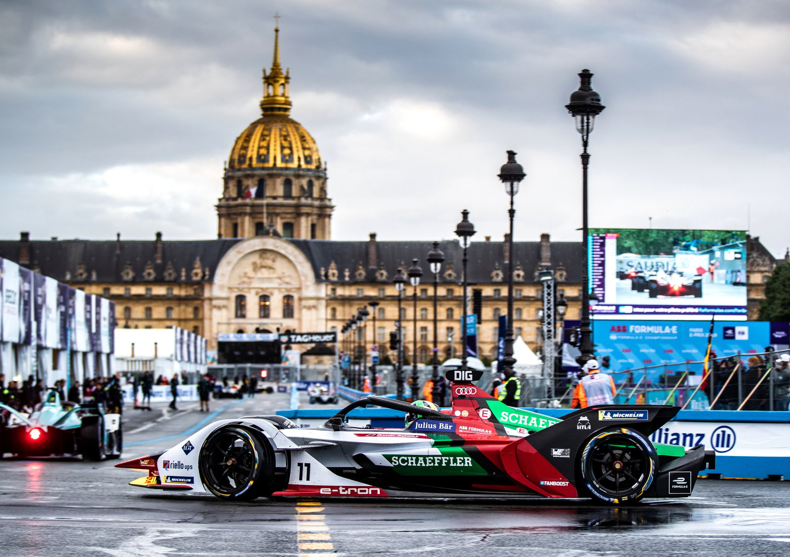 Mahindras tersingkir dari kualifikasi Paris FE, Wehrlein kehilangan pole
