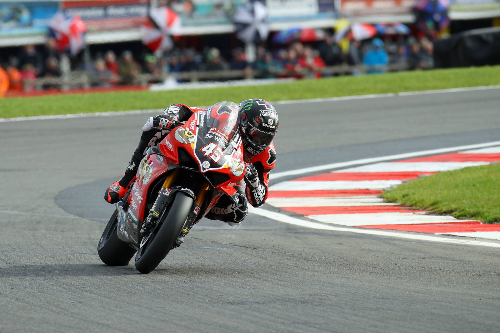 Redding dominates to Donington Park opener