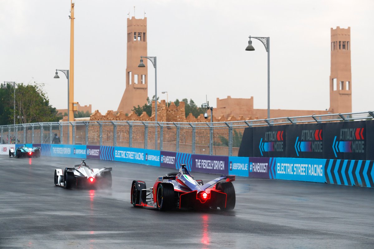 Heavy rain cancels both Ad Diriyah E-Prix practice sessions