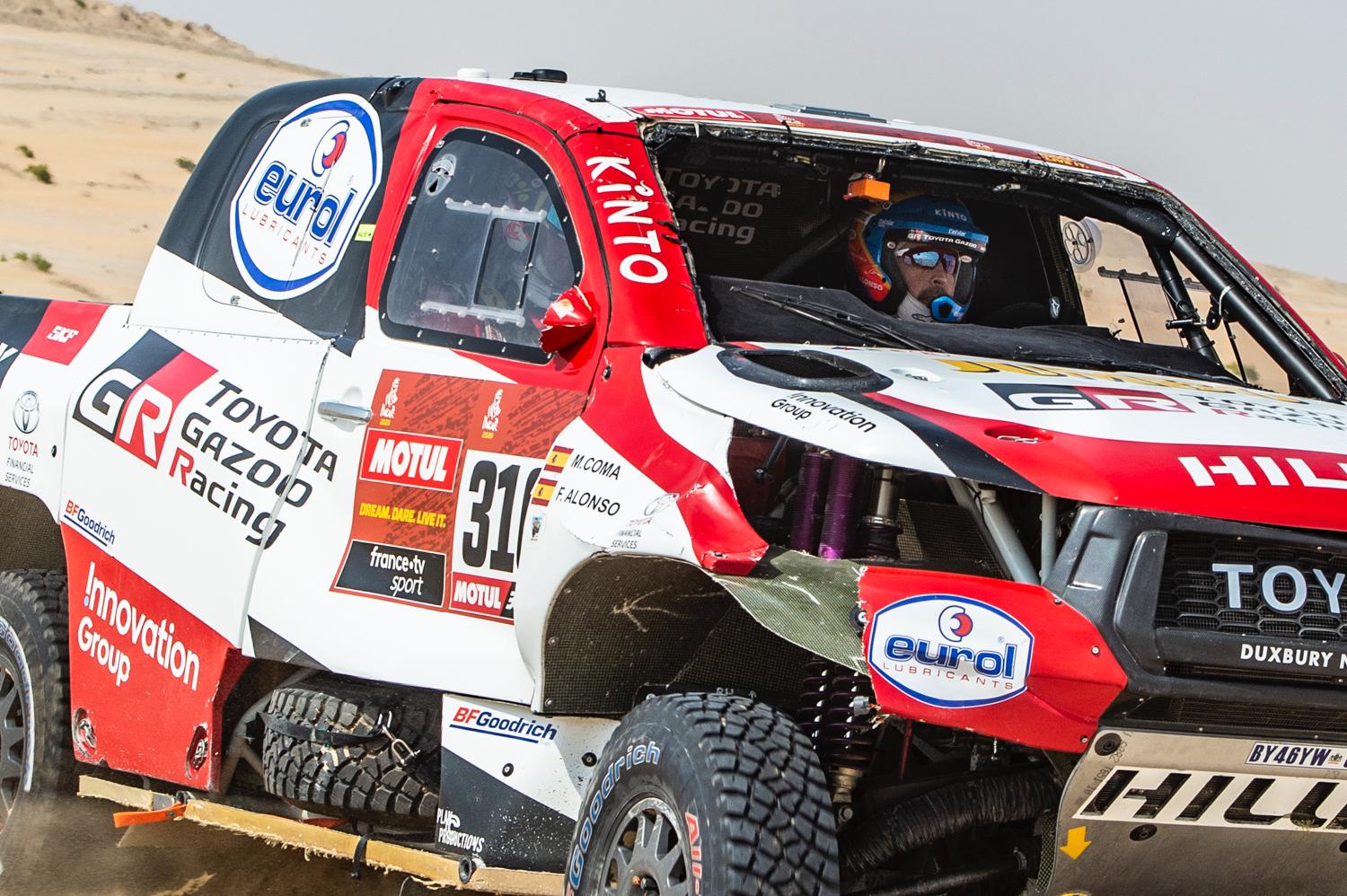 Fernando Alonso: My Dakar dream keeps getting better and better