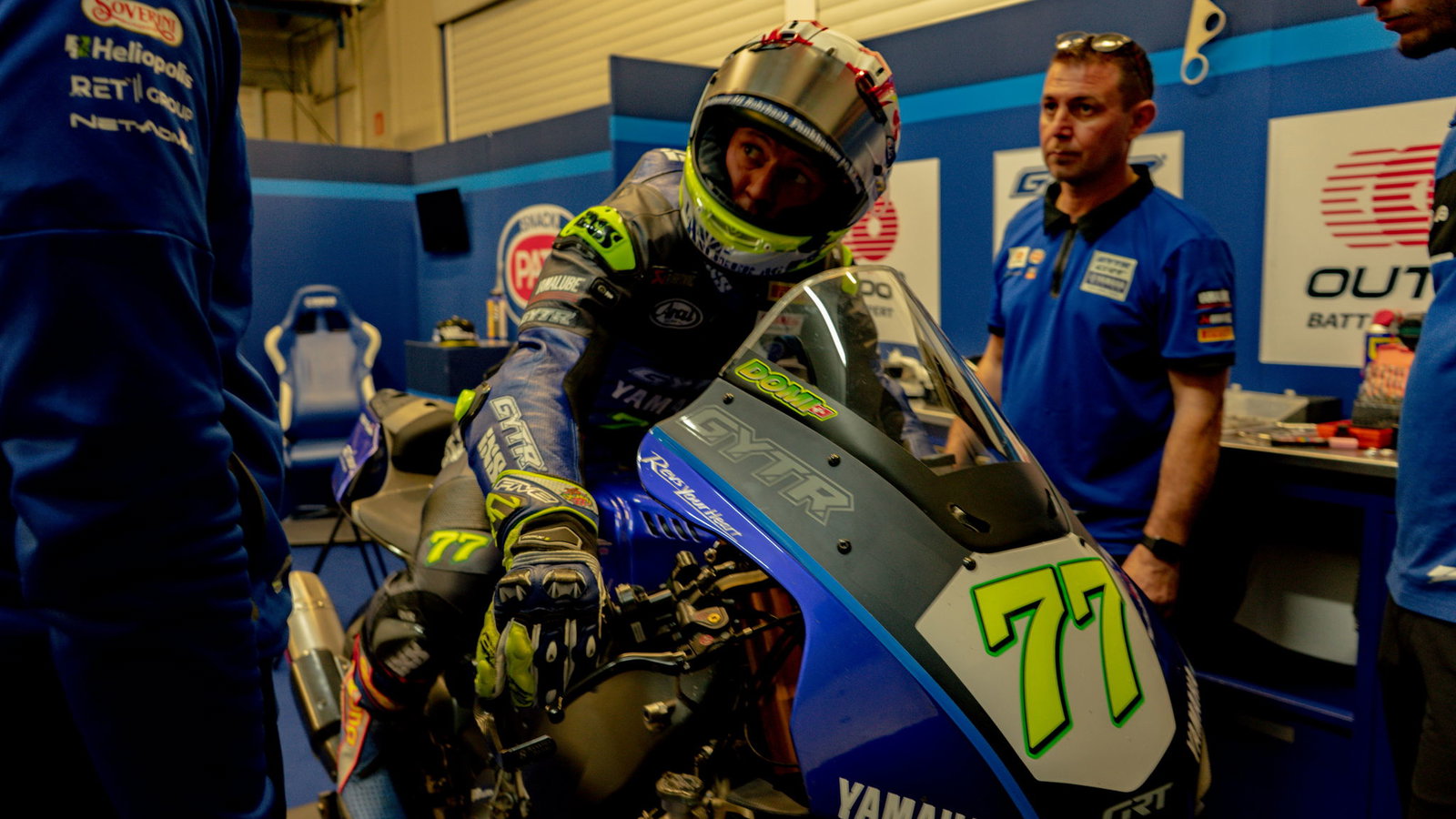 Dominique Aegerter, GRT Yamaha WorldSBK Jerez