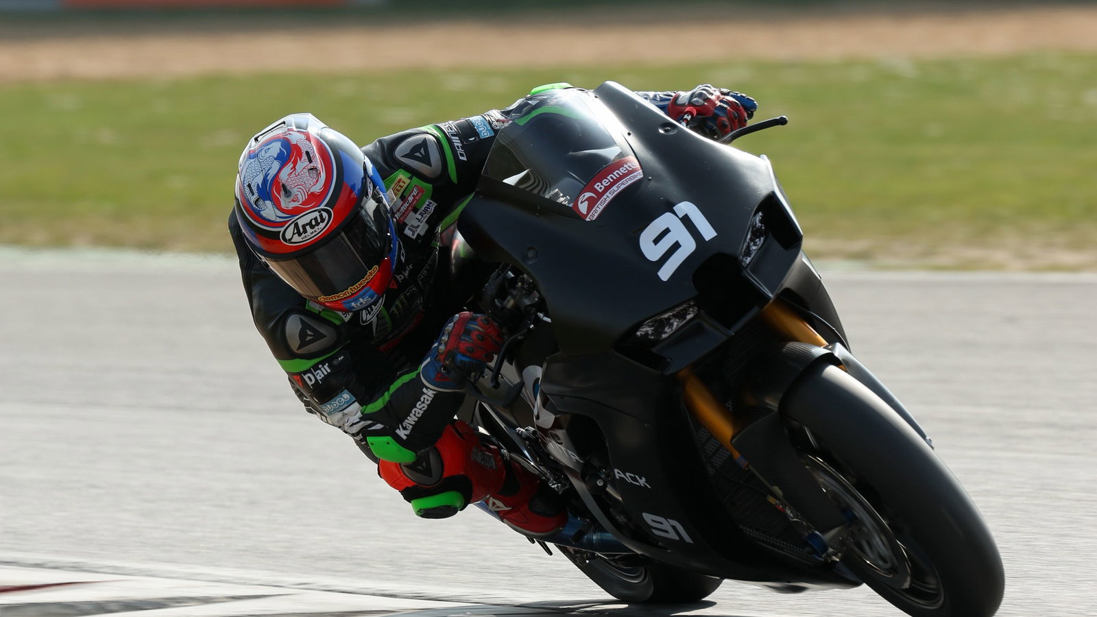 Leon Haslam Visiontrack Kawasaki BSB